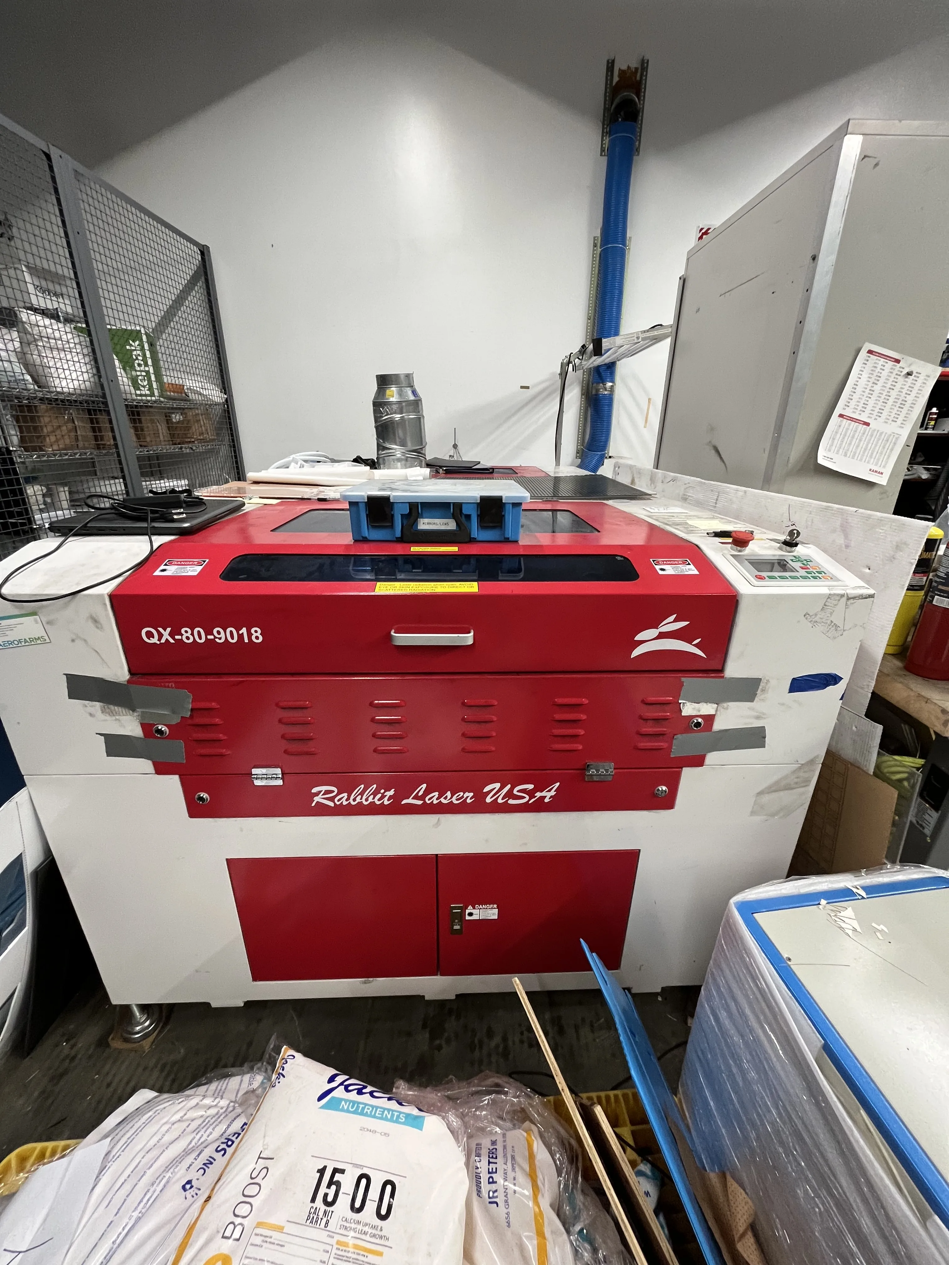 AEROFARMS LOT 1 - Premium Pre-Owned QX-80-9018 Rabbit Laser USA: Precision-Engineered, Ready for Action, photo 2