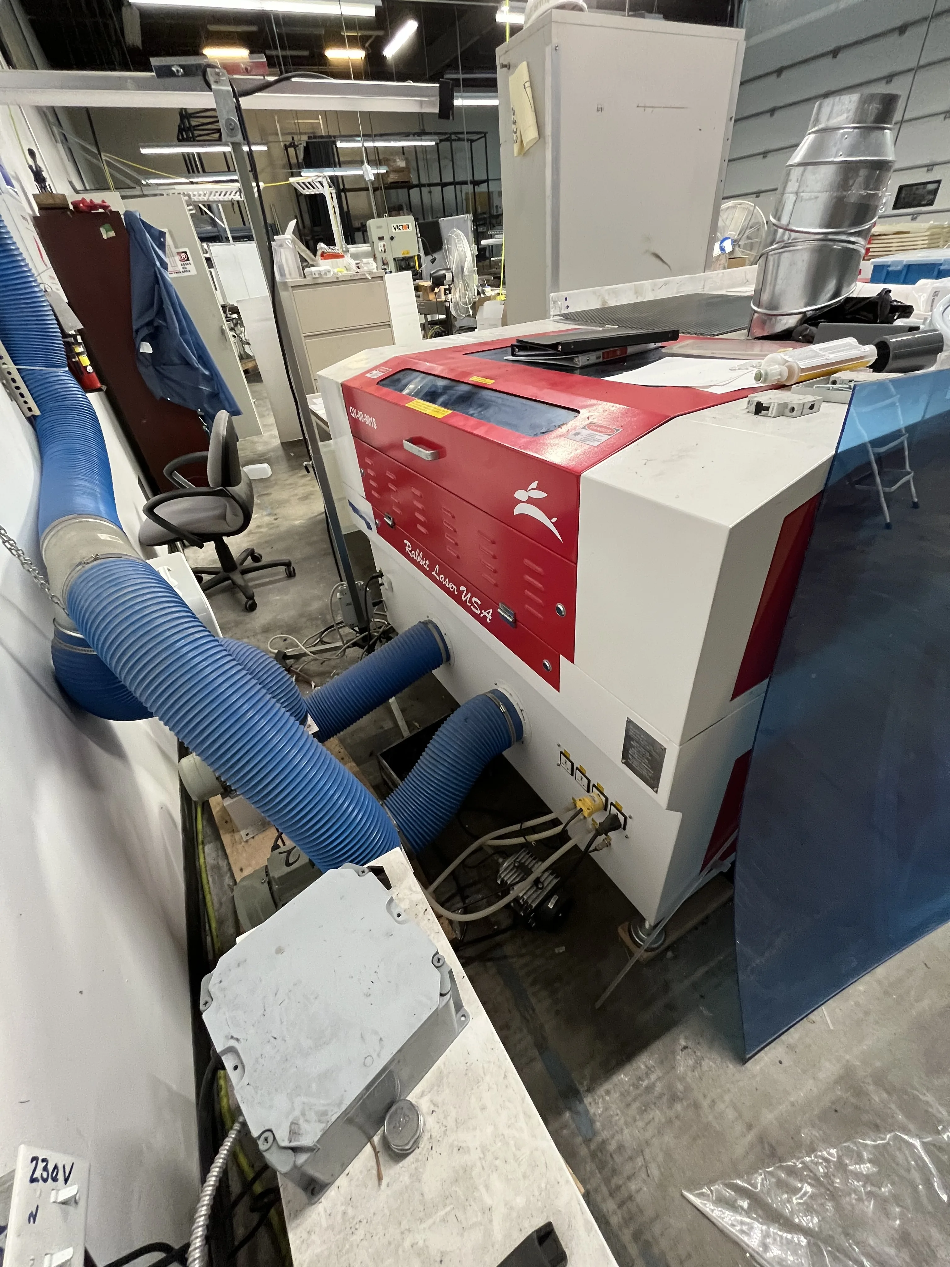 AEROFARMS LOT 1 - Premium Pre-Owned QX-80-9018 Rabbit Laser USA: Precision-Engineered, Ready for Action, photo 4