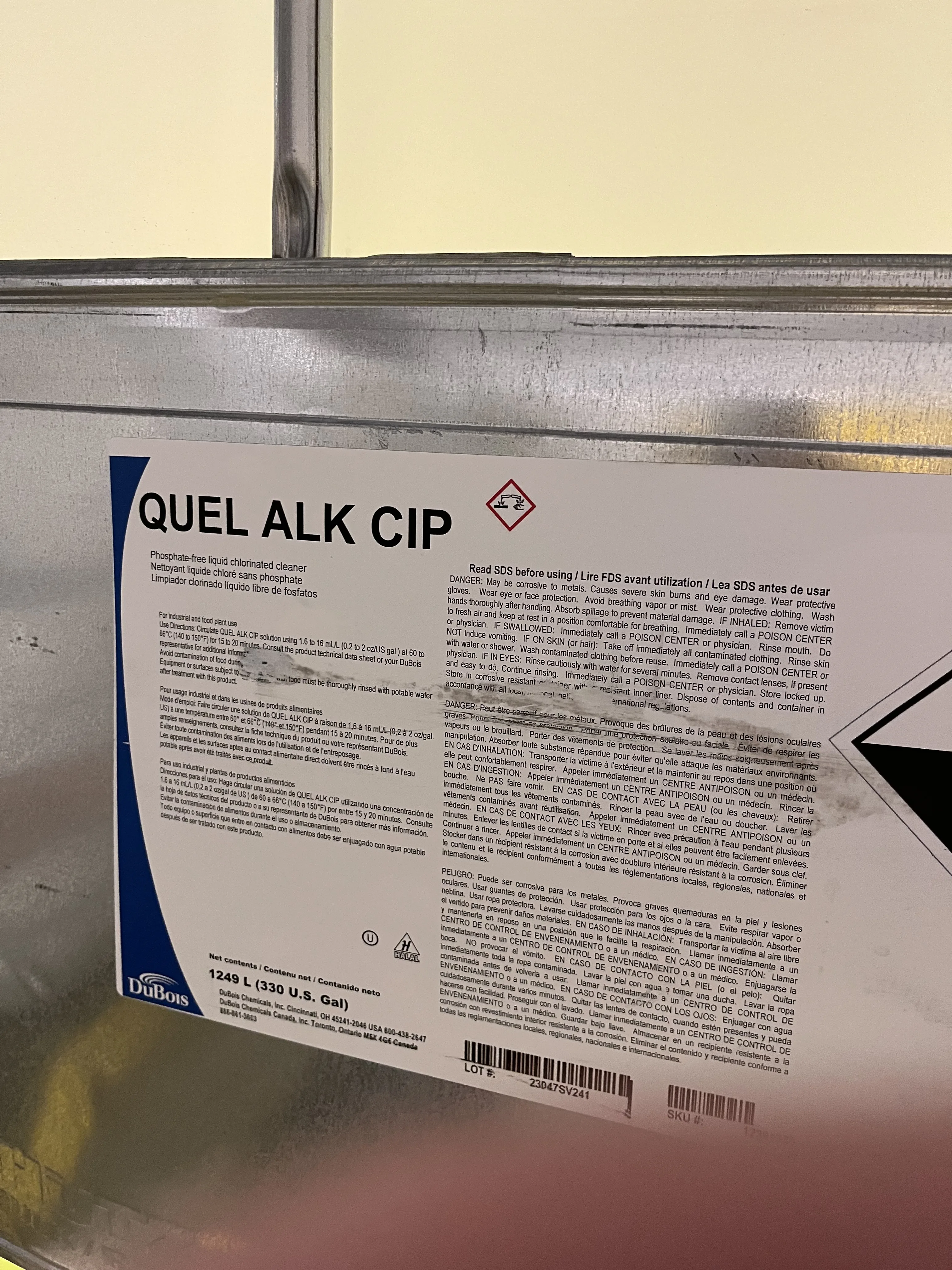 AEROFARMS LOT 10 - Specialized Cleaning Solutions & 350-Gallon Totes, photo 7