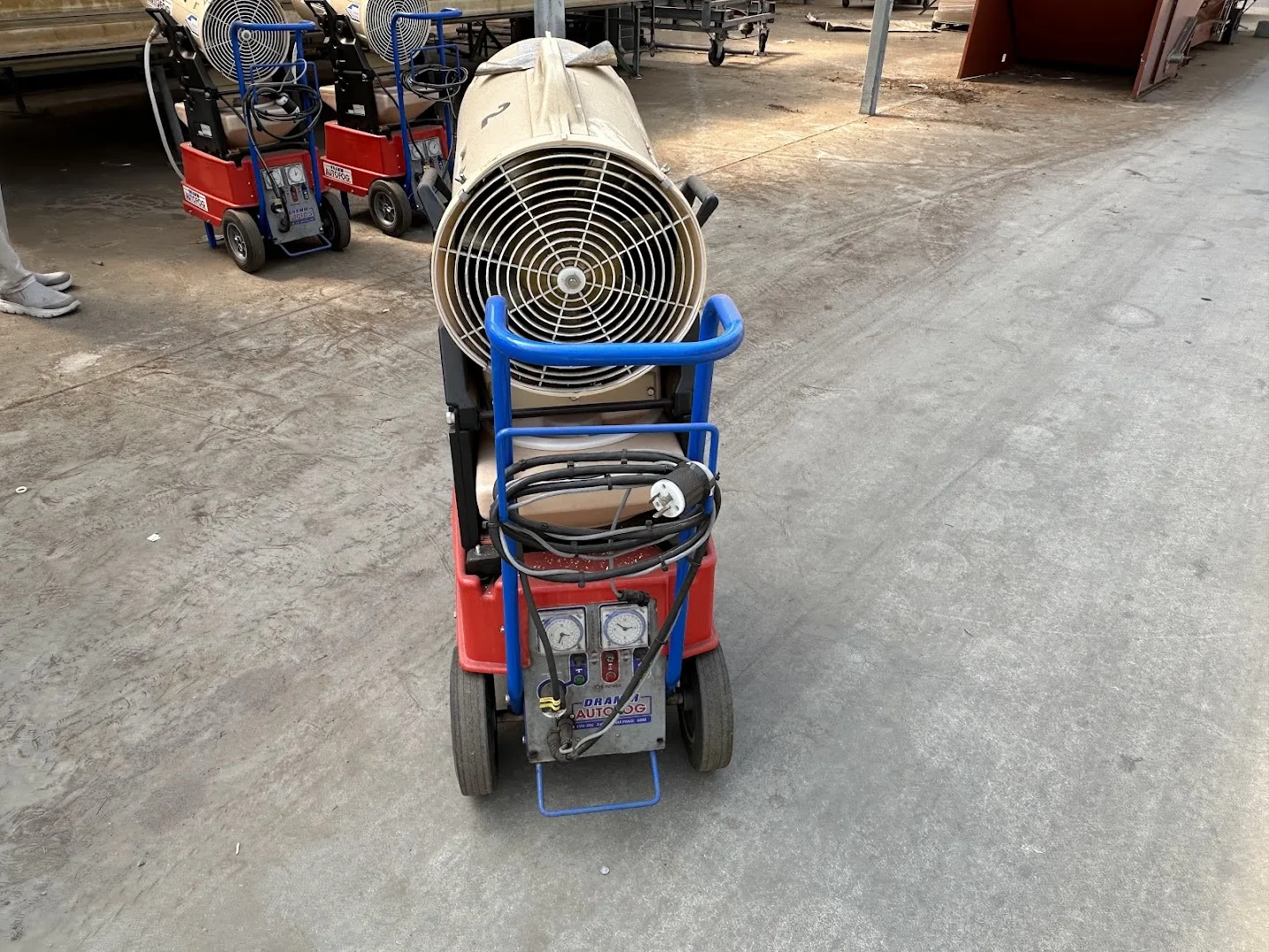 WHITES AUCTION LOT 109 - Used Dramm Large AutoFog Greenhouse Fogger - Unit #2 - Covers Up to 70,000 sq ft with HAF Fans - New in 2022!, photo 2