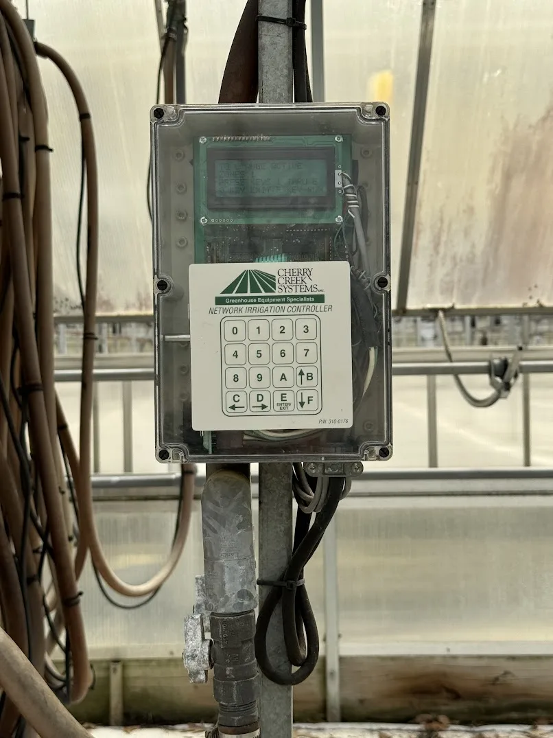 WHITES AUCTION LOT 167 - 21' Cherry Creek Systems Control Tower Watering Boom System with Cherry Creek Systems Network Irrigation Controller in GH28 Bay 4, photo 3