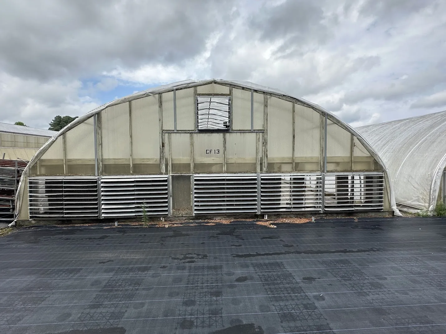 WHITE'S AUCTION LOT 28 - CF13 - X.S. Smith 30' x 96' Criterion Quonset Hoop Cold Frame Greenhouse, photo 2