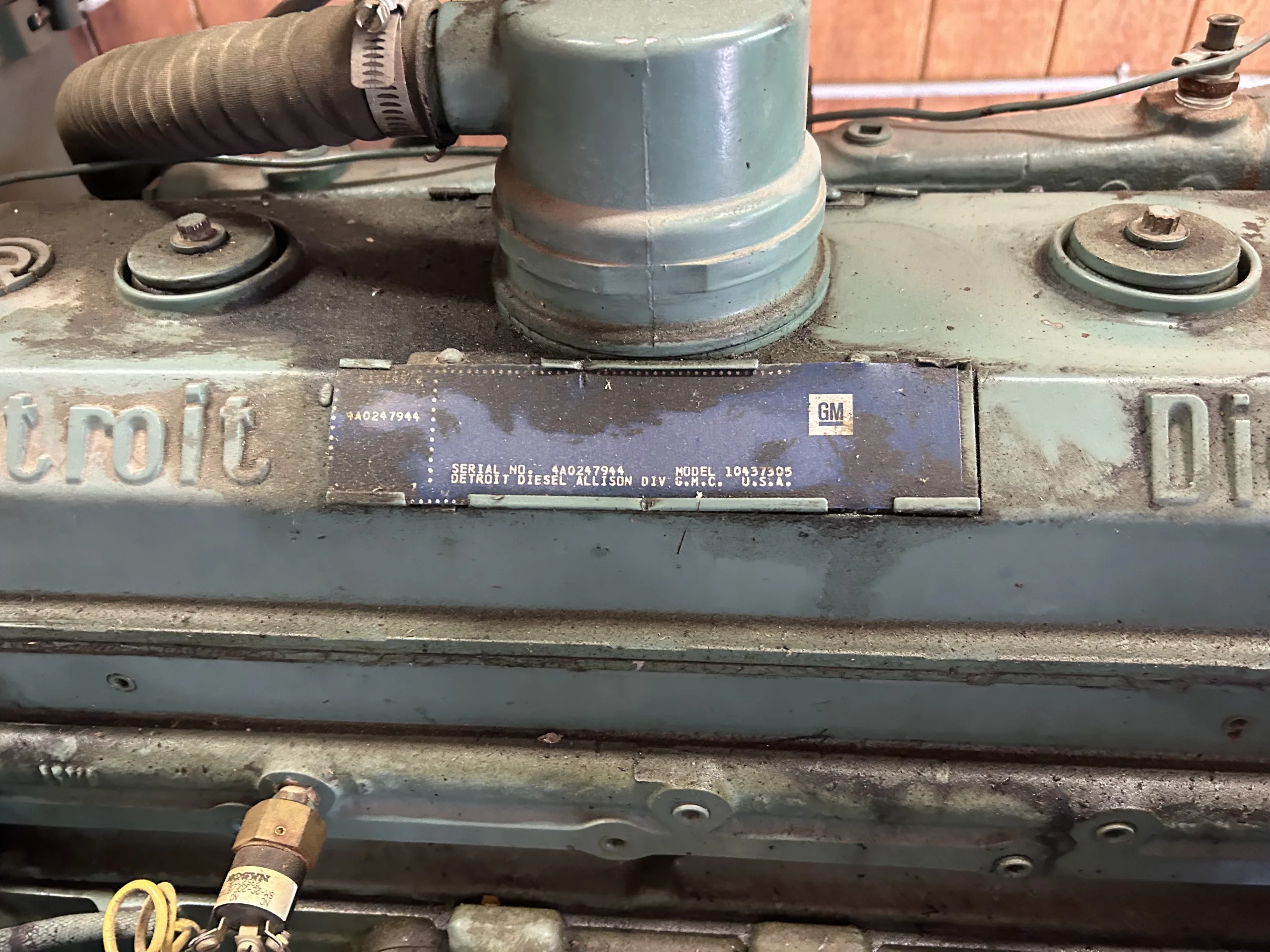 WHITES AUCTION LOT 425 - Detroit Diesel Generator 125 kW in Packing Shed, photo 8