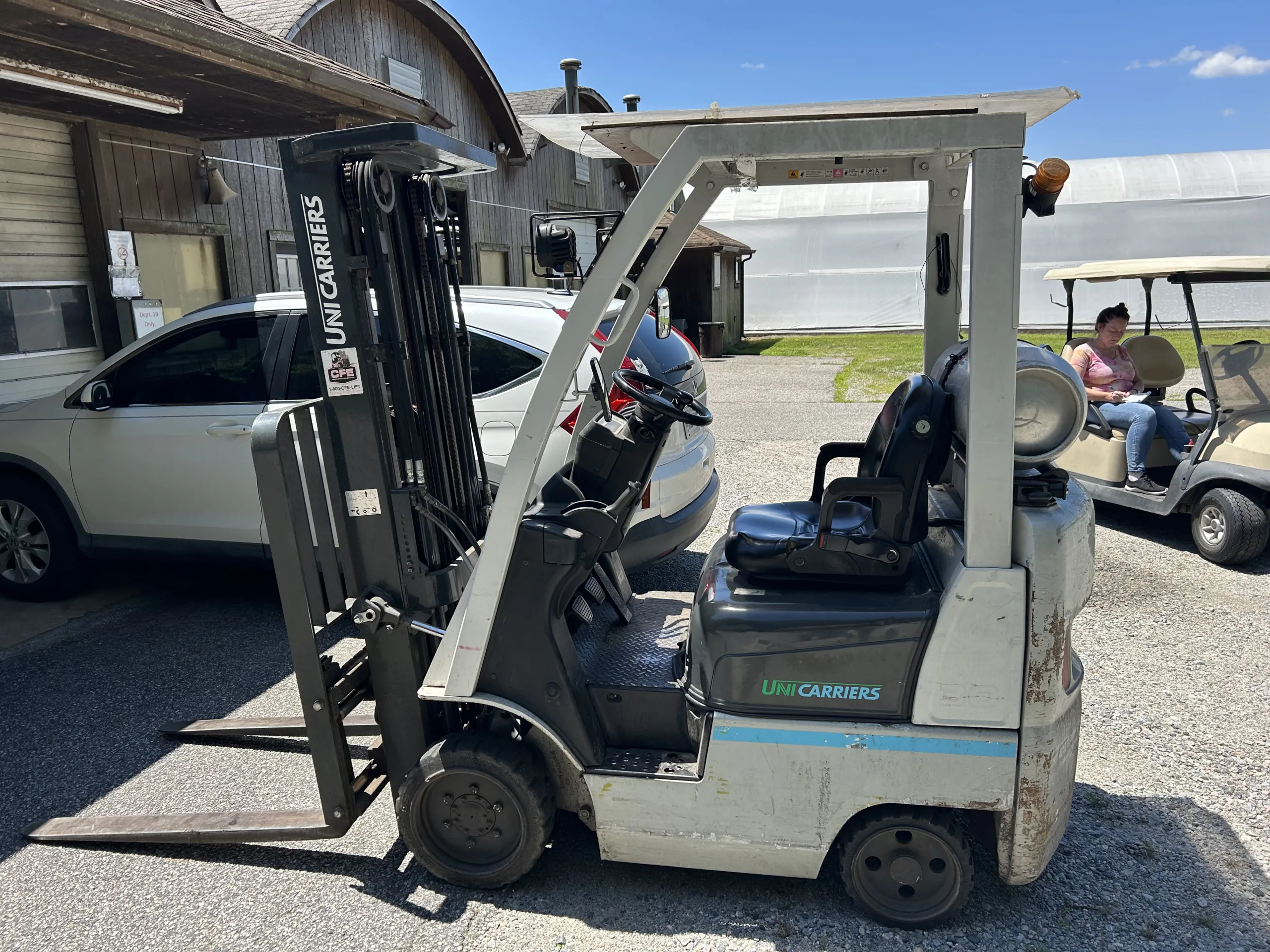 WHITES AUCTION LOT 428 - UniCarriers Forklift 1.5 Ton, photo 2