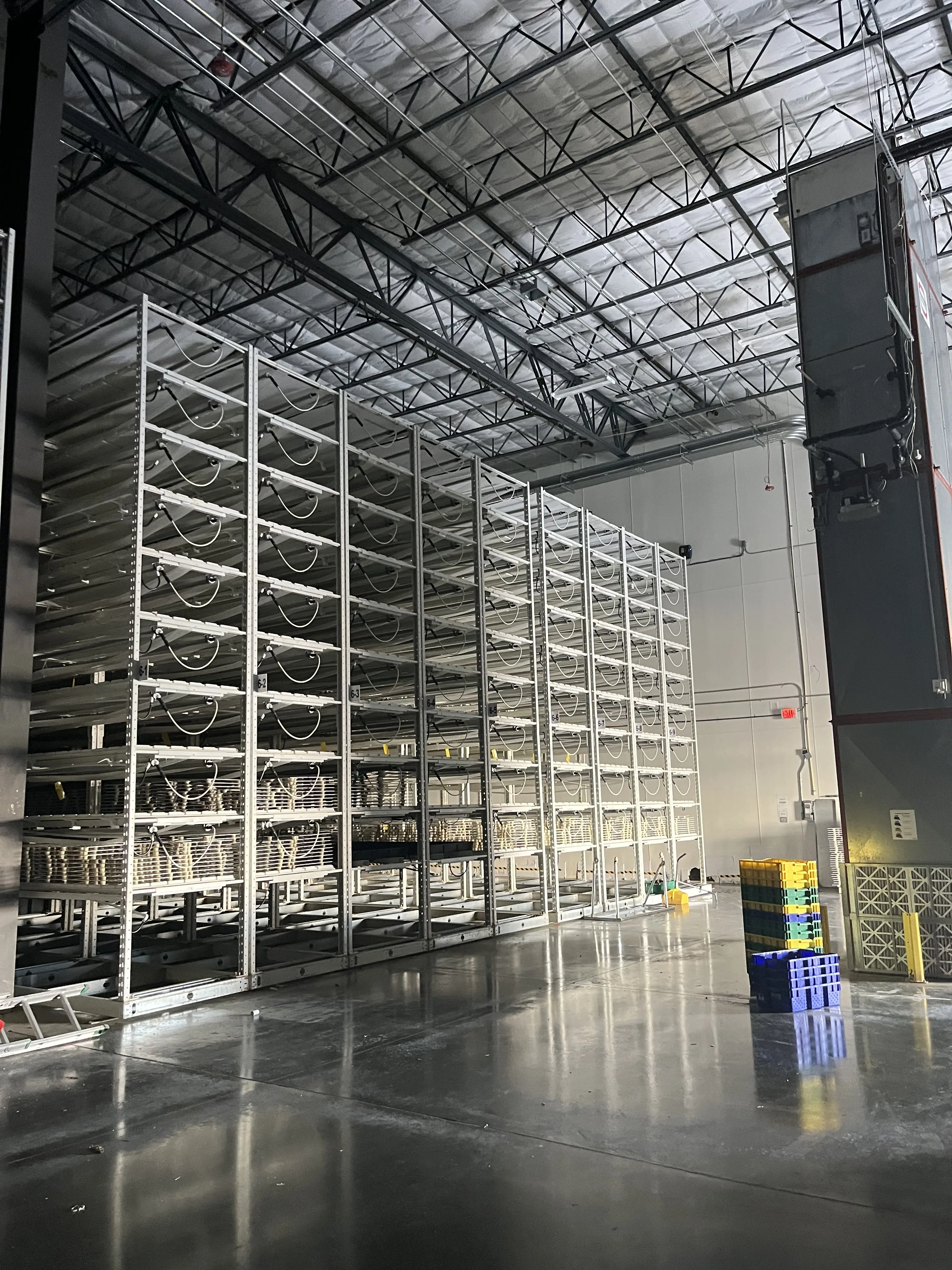 Auction Lot: Advanced Indoor Vertical Farming Facility with Montel Racking and Philips LED Lighting, photo 2