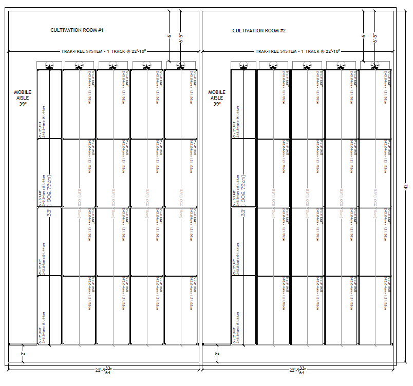 Pipp Horticulture Mobile Storage System and Vertical Grow Racking - Albuquerque, NM, photo 7
