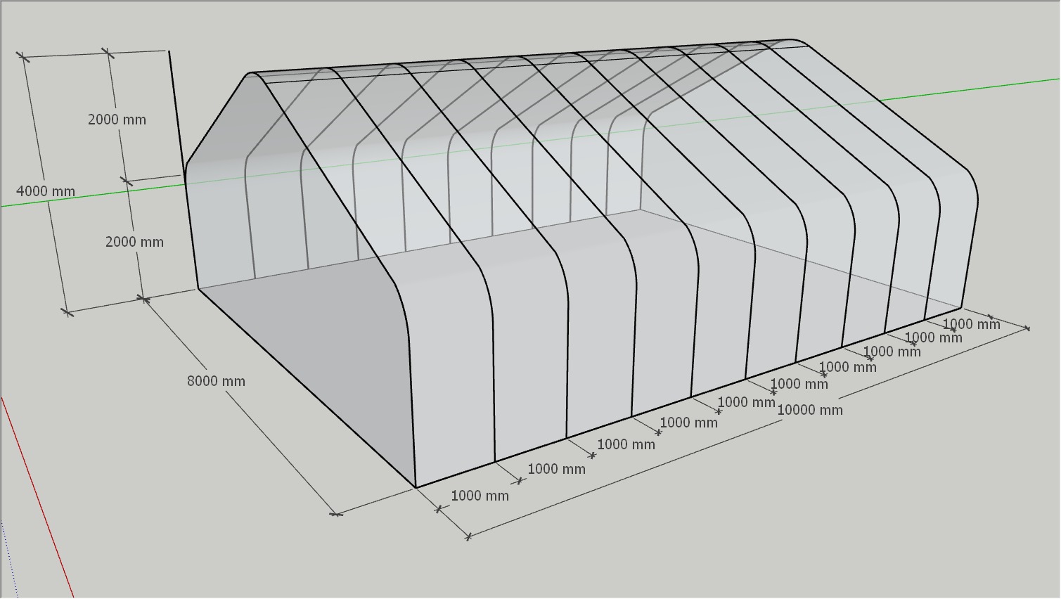 Hydroponic NFT Channel System with High-Tunnel Greenhouse and Accessories - Located in Cow Bay, NS, Canada, photo 5