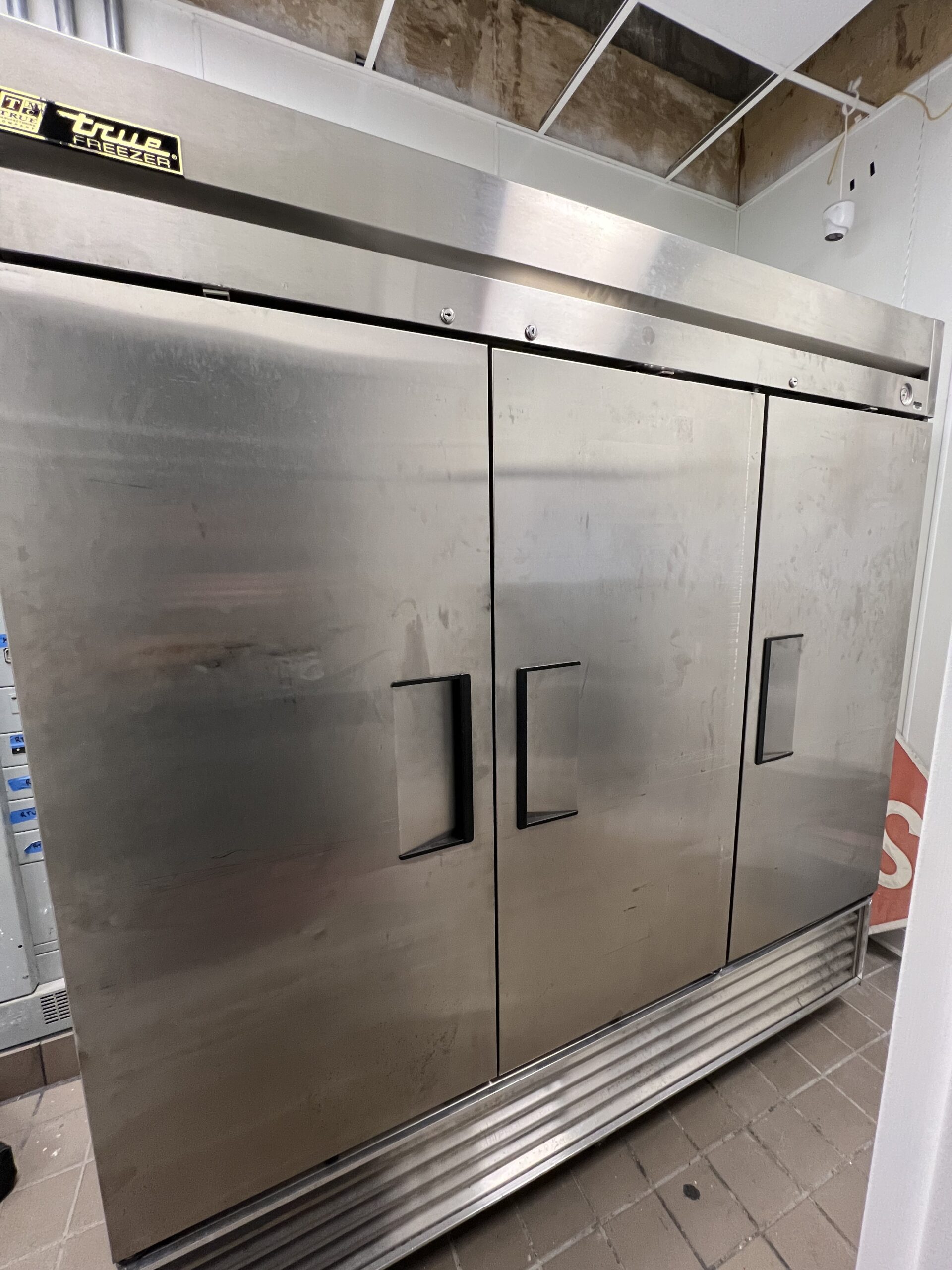 True 72 Stainless Steel 3-Door Freezer - Located in Orlando, FL, photo 2