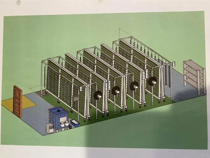 Pre-owned Commercial ZipGrow Indoor Hydroponic Farming System Auction Lot Located near Flint Michigan, photo 3