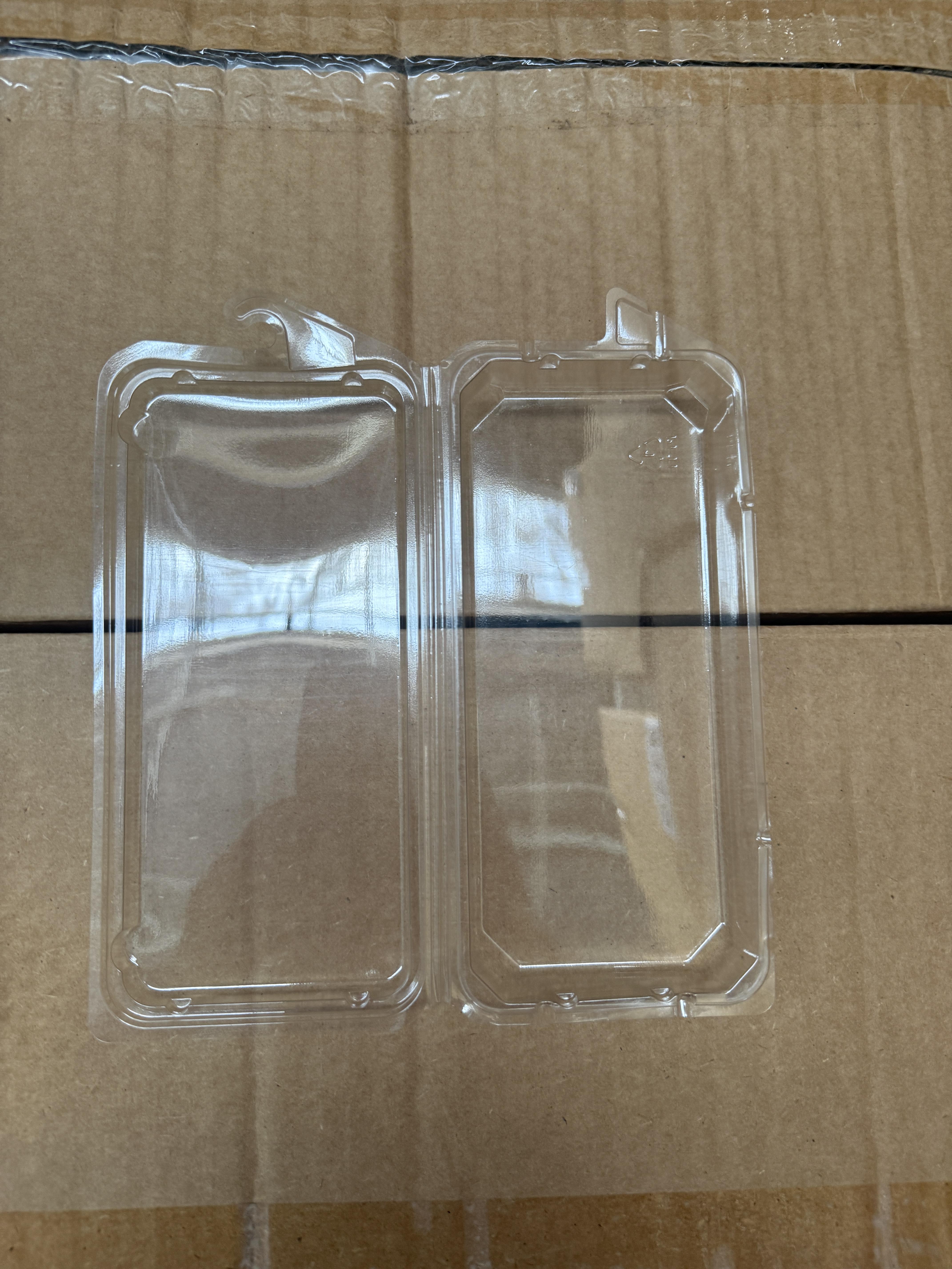 1 oz Herb Clamshells – 5 Pallets ~38K–43K Units Clear Hinged Containers, photo 2