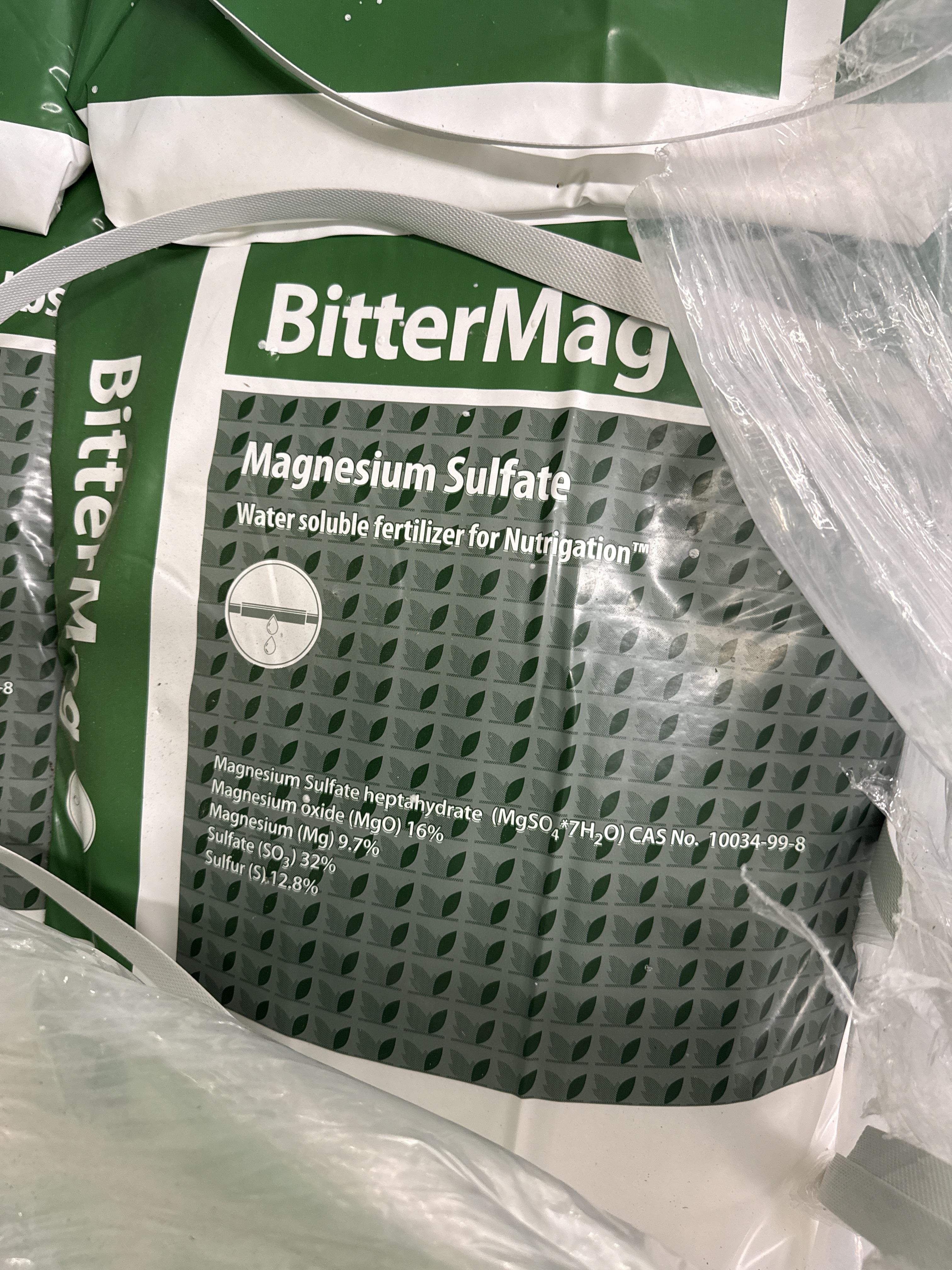11 Bags Haifa BitterMag Magnesium Sulfate Water Soluble Fertilizer, photo 2