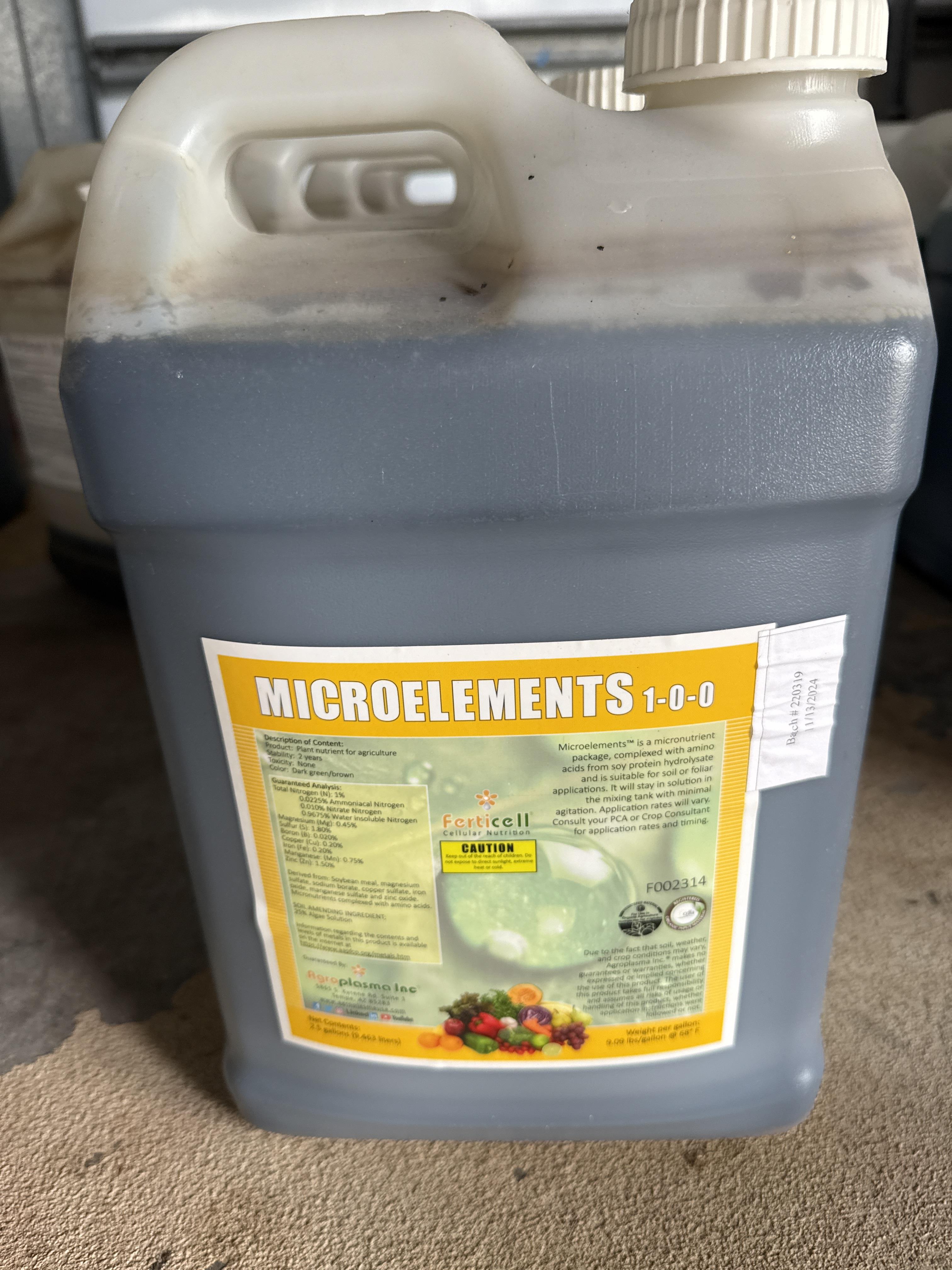 15 Bottles of Liquid Nutrients – Ferticell Universal, Microelements, Pre-Empt Soil Profiler & Pro-K, photo 3