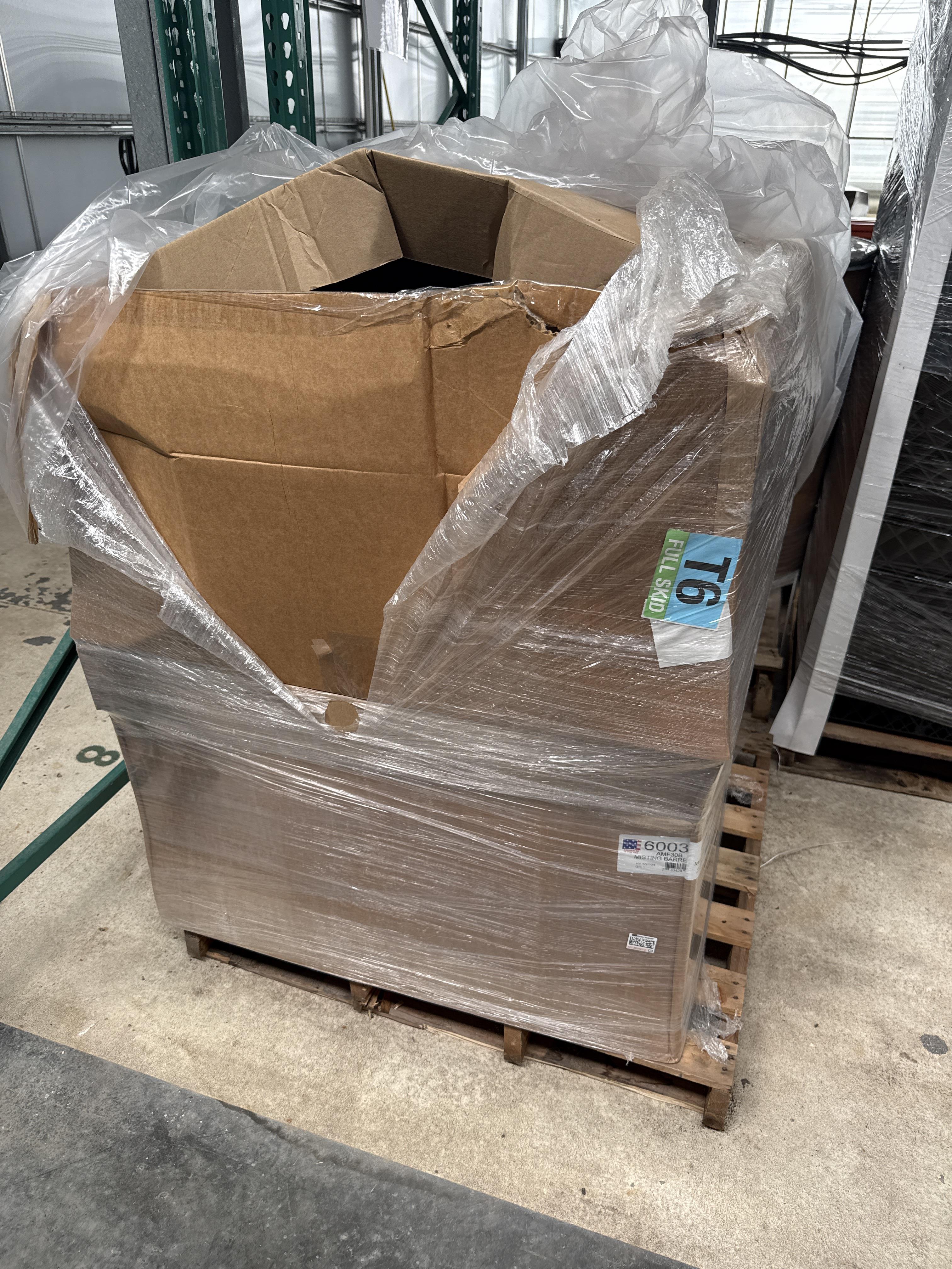 (2) Airmaster AMF30B 30” Misting Barrel Fans Industrial Greenhouse / Warehouse Cooling, photo 2