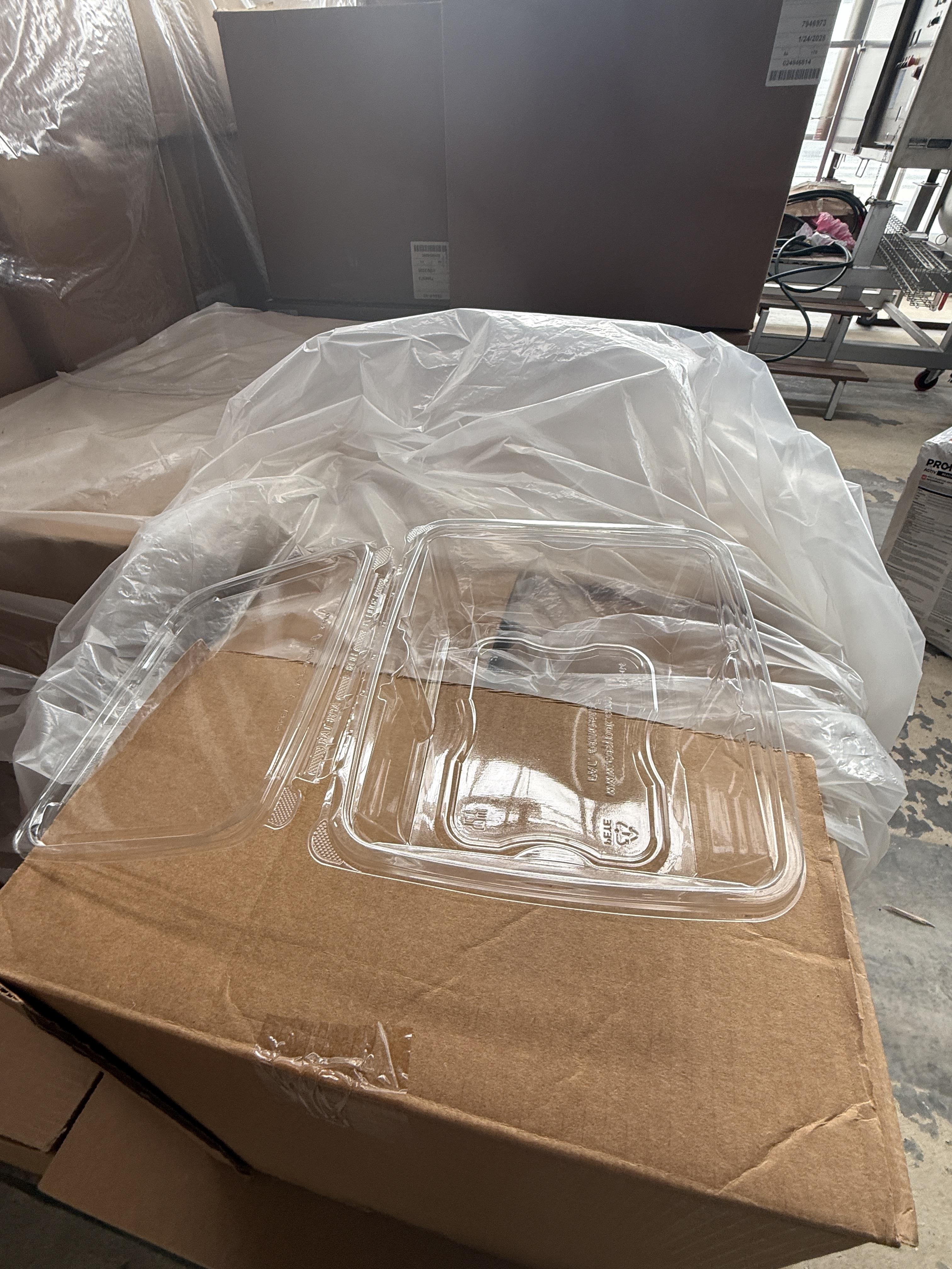 6 Pallets – 5 oz Clear Clamshell Containers (170/Case) – Bulk Packaging Lot, photo 3