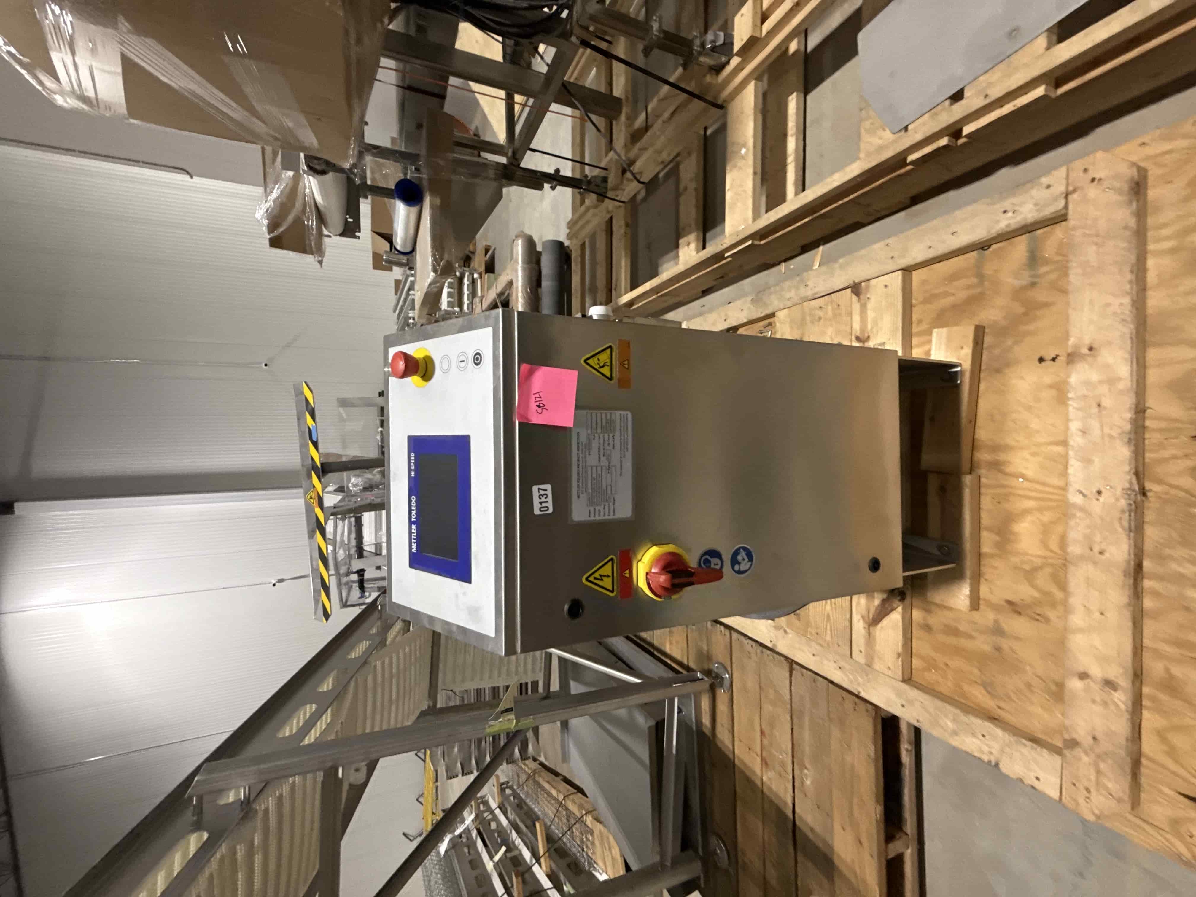 SB121: Mettler Toledo Hi-Speed Checkweigher System – Stainless Steel, Touchscreen Controls, Integrated Conveyor, photo 2