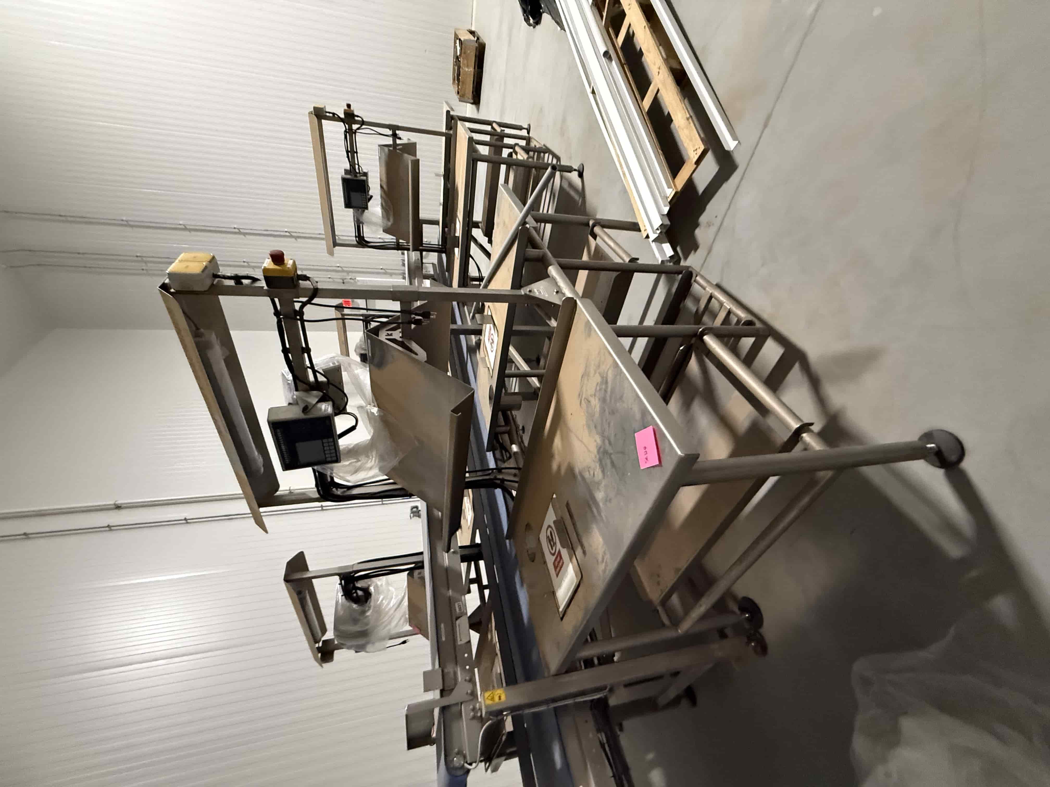 SB128: Koppert Machines Stainless Steel Conveyor Line with Metal Detector, Labeler & Control Stations – Complete Packaging System, photo 3