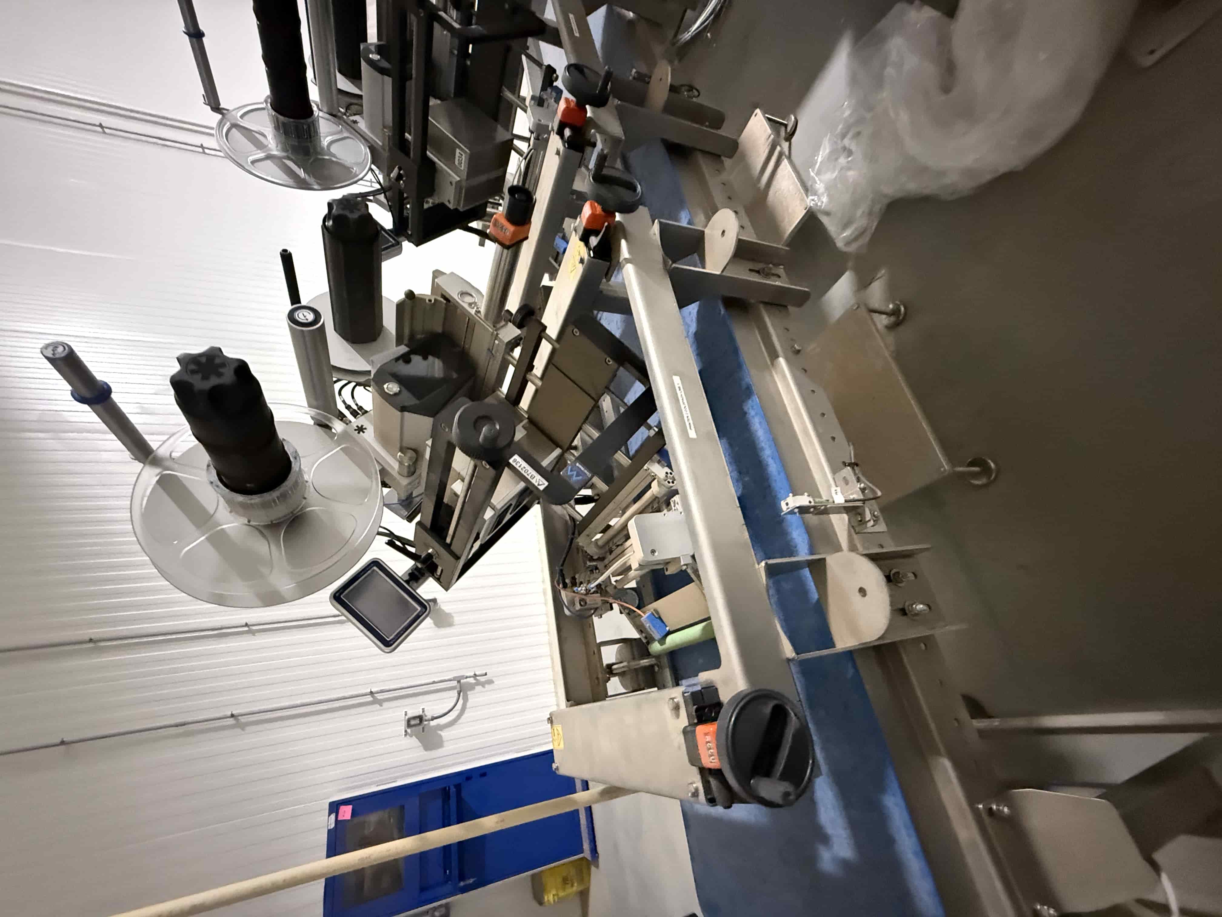 SB128: Koppert Machines Stainless Steel Conveyor Line with Metal Detector, Labeler & Control Stations – Complete Packaging System, photo 4
