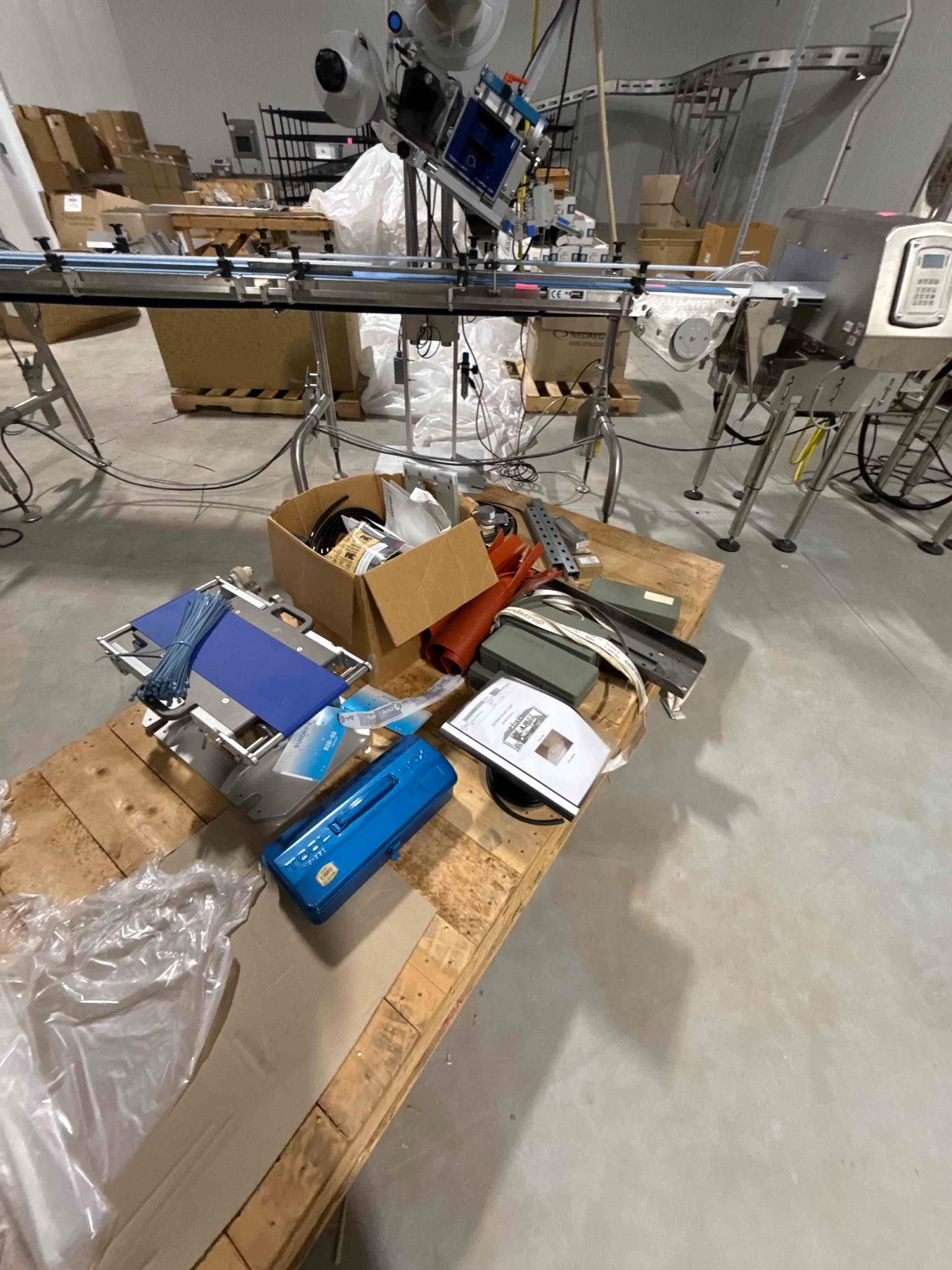 SB132 Proseal Conveyor Labeling Line with Videojet DataFlex 6330 Printer, photo 5