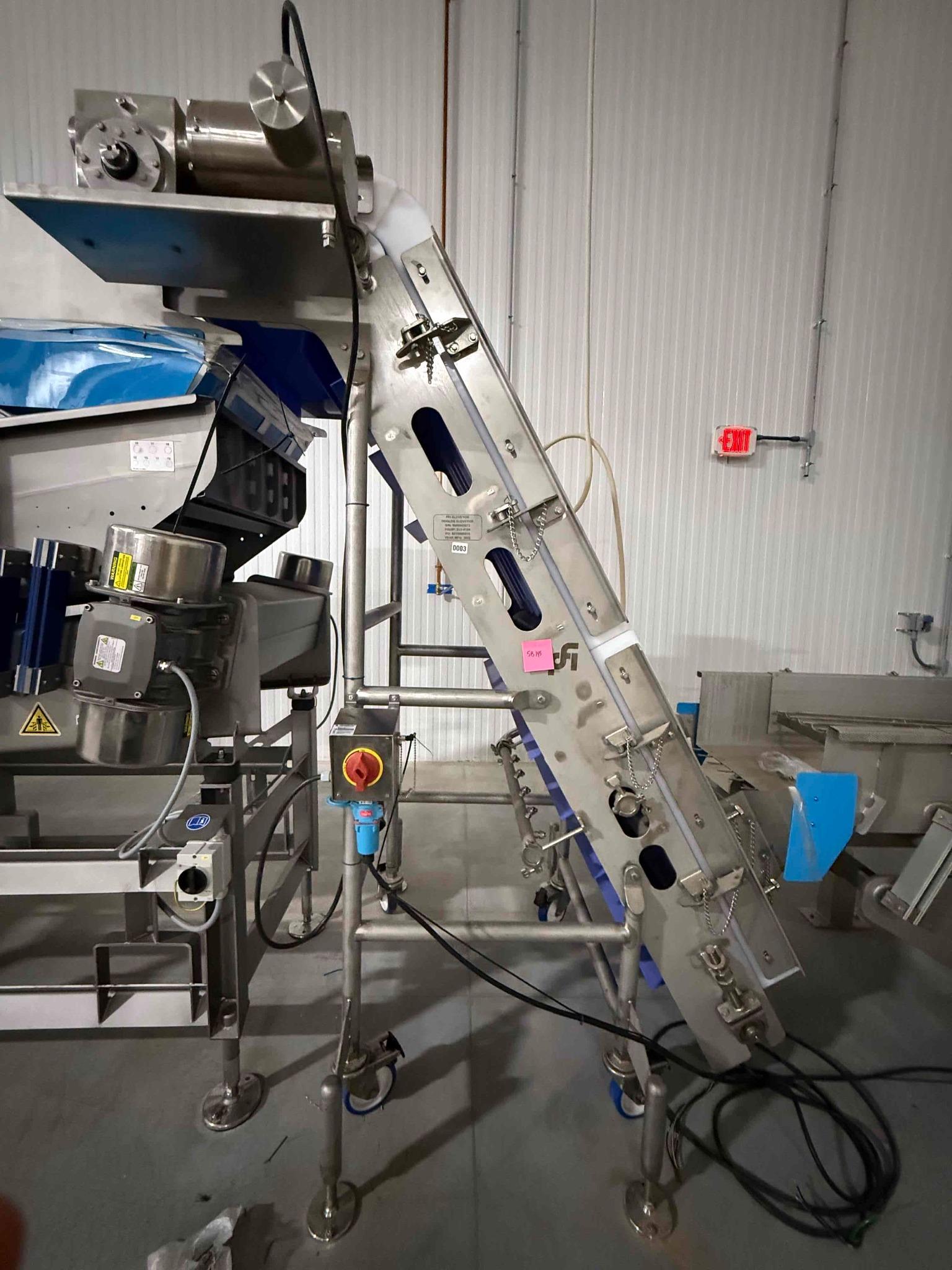 SB145: TOMRA 5B Optical Food Sorting Machine with Conveyor System, photo 4