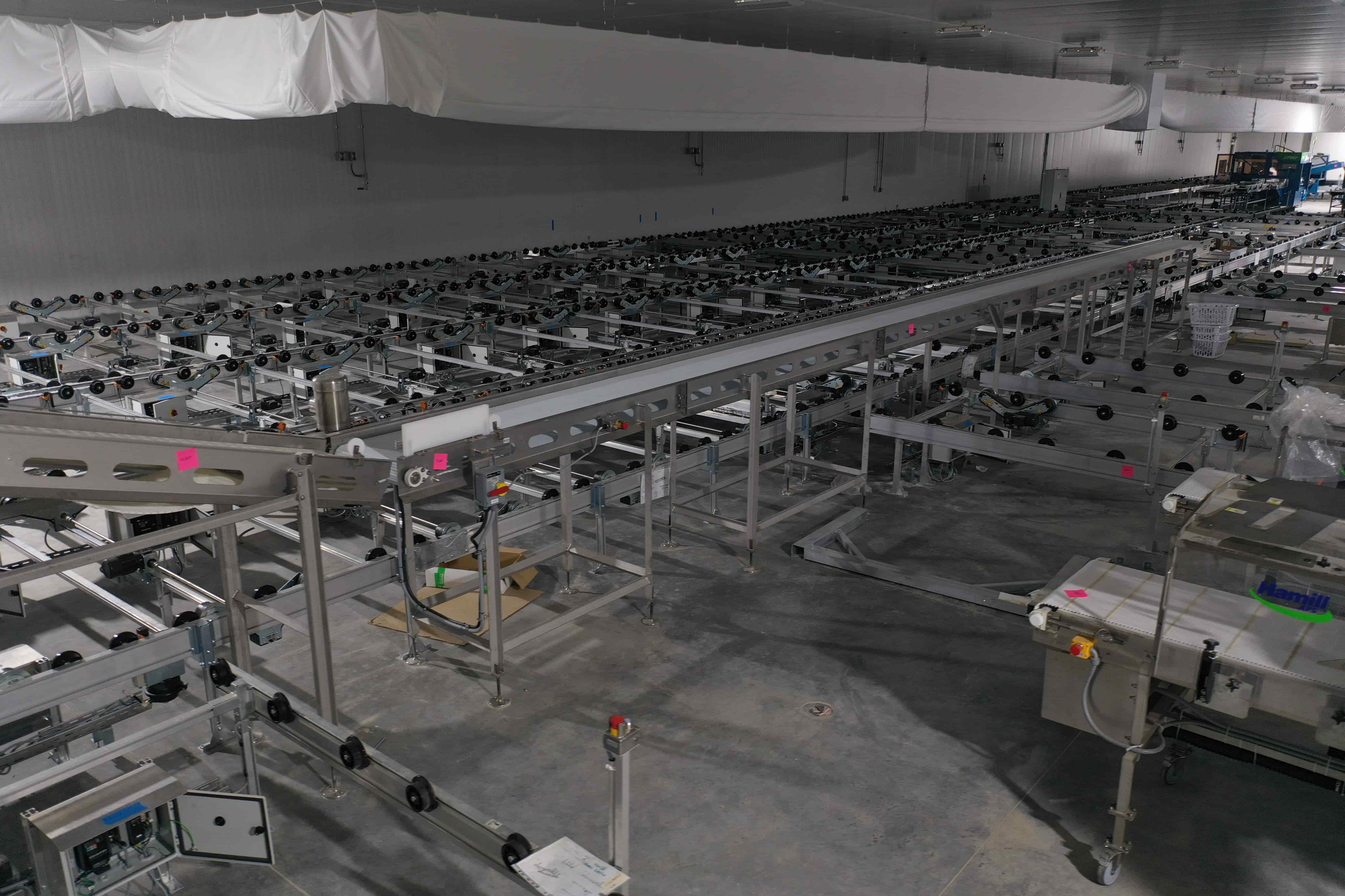 SB2000:  EverCleen Sanitary Conveyor System – TriMach Bin Conveyance Equipment and Controls – Total Original Package Value $1,223,185, photo 7