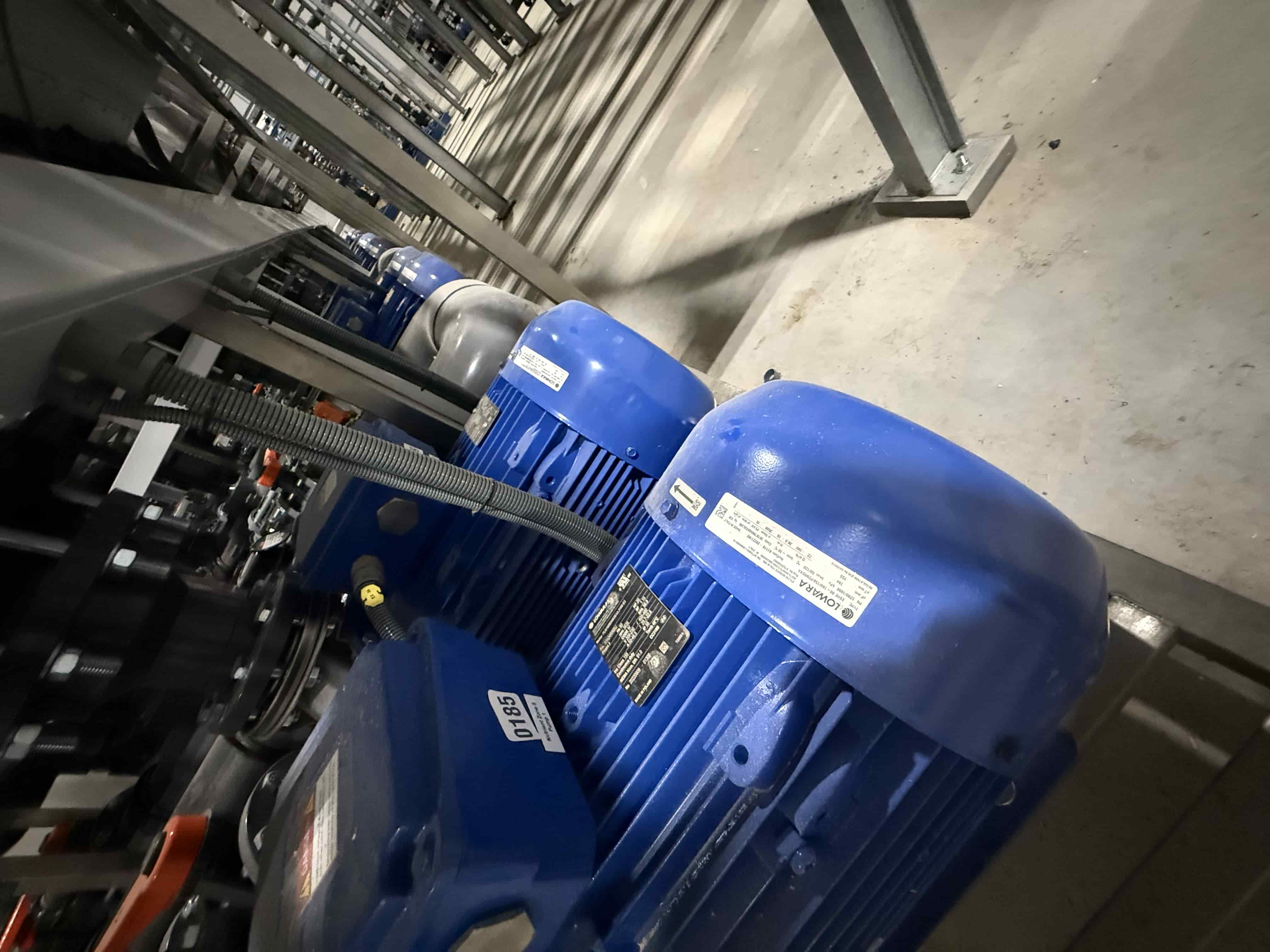 SB218: Stolze Pump Unit – Nutrient Zone 4 & 5 Irrigation Skid, Dual 130 m³/h Pumps, Stainless Frame, 90 kW Load (480V, 60Hz), photo 2