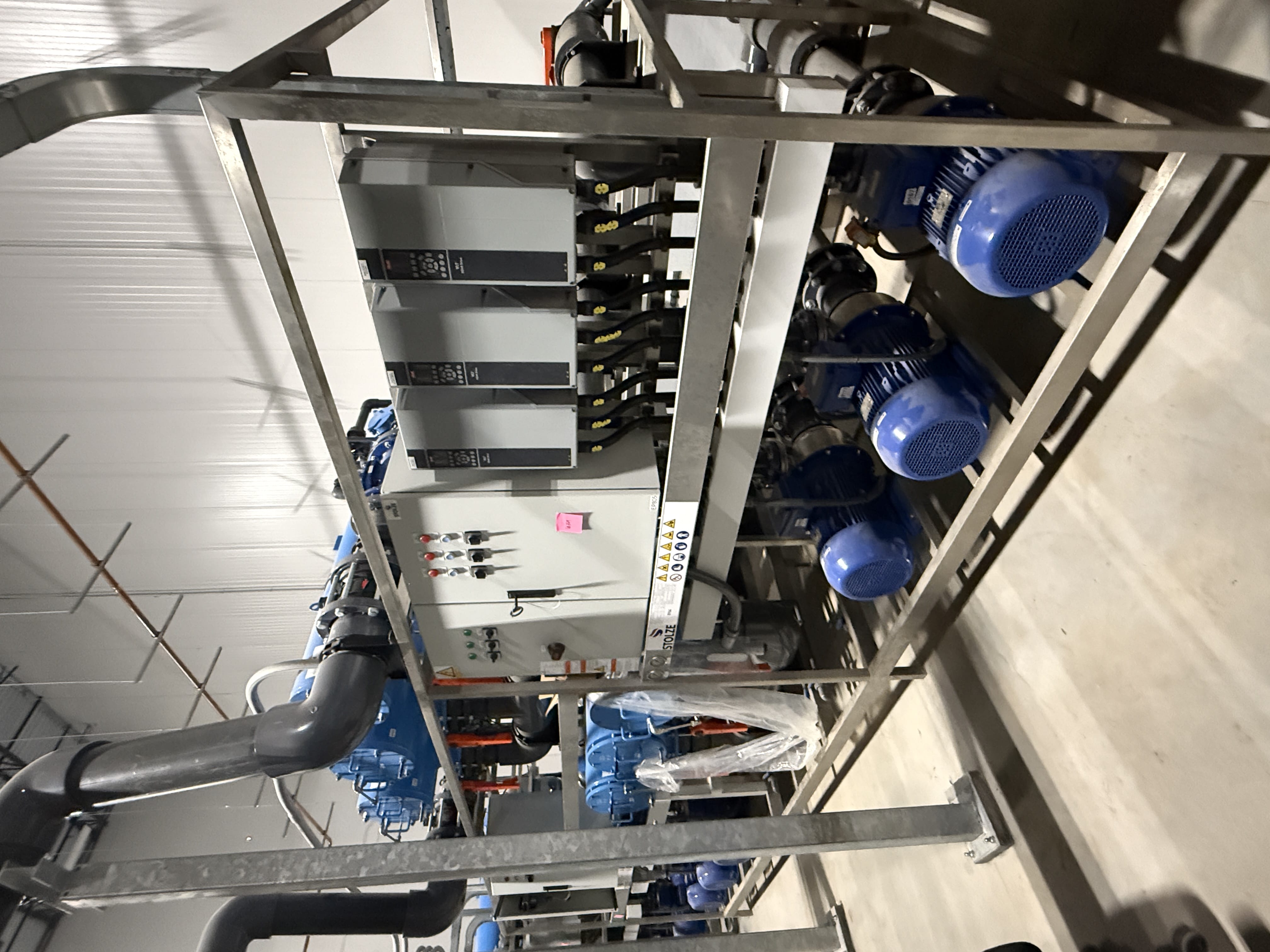 UDI / Stolze Industrial Self-Cleaning Filtration & Pump Skid System with Danfoss VLT Drives, photo 4