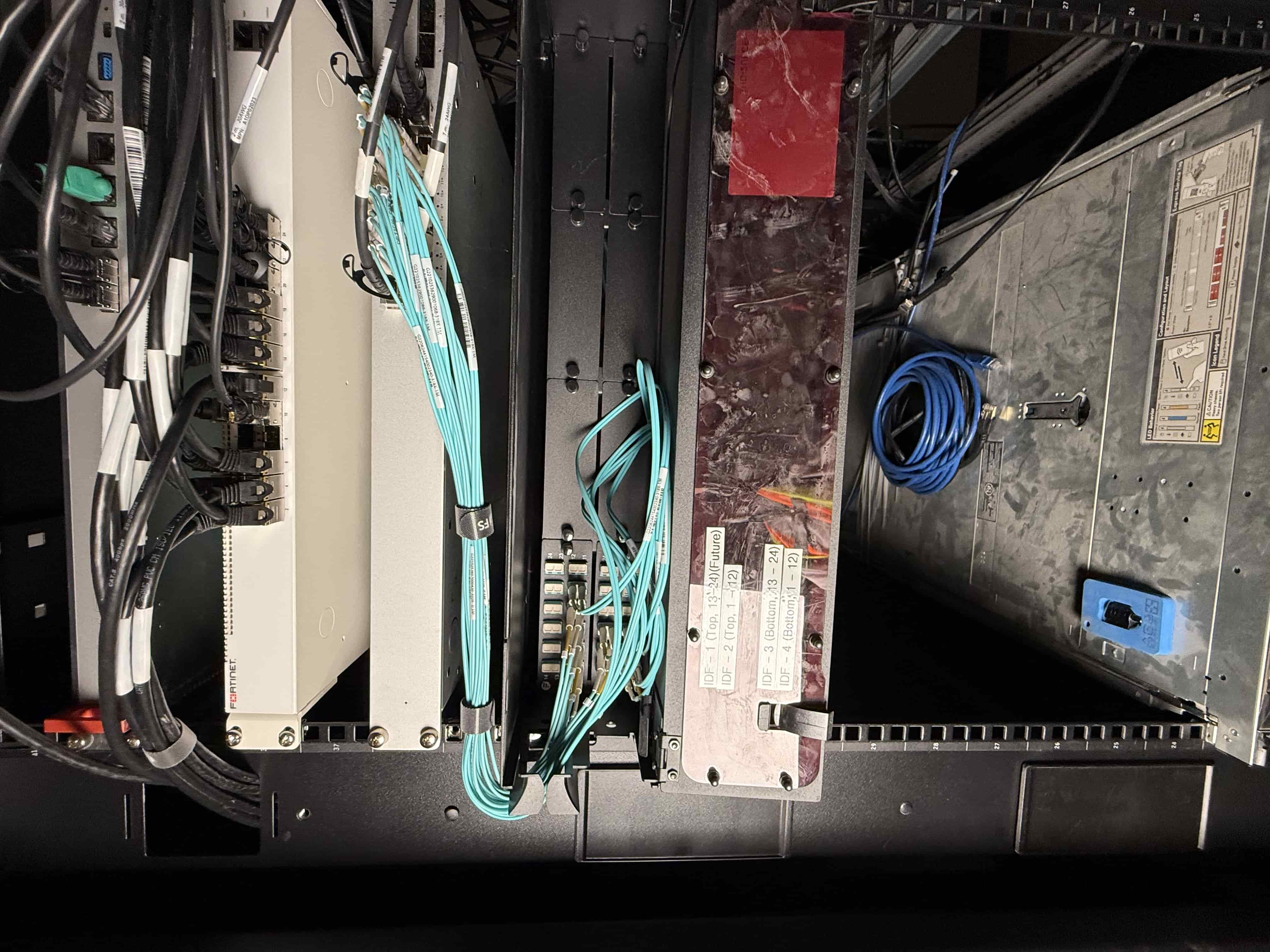 SB30:  Complete IT Room Infrastructure – Dell EMC Servers, Fortinet & OPNsense Firewalls, APC UPS, Vertiv Power, LifeSafety Power Cabinet, photo 3