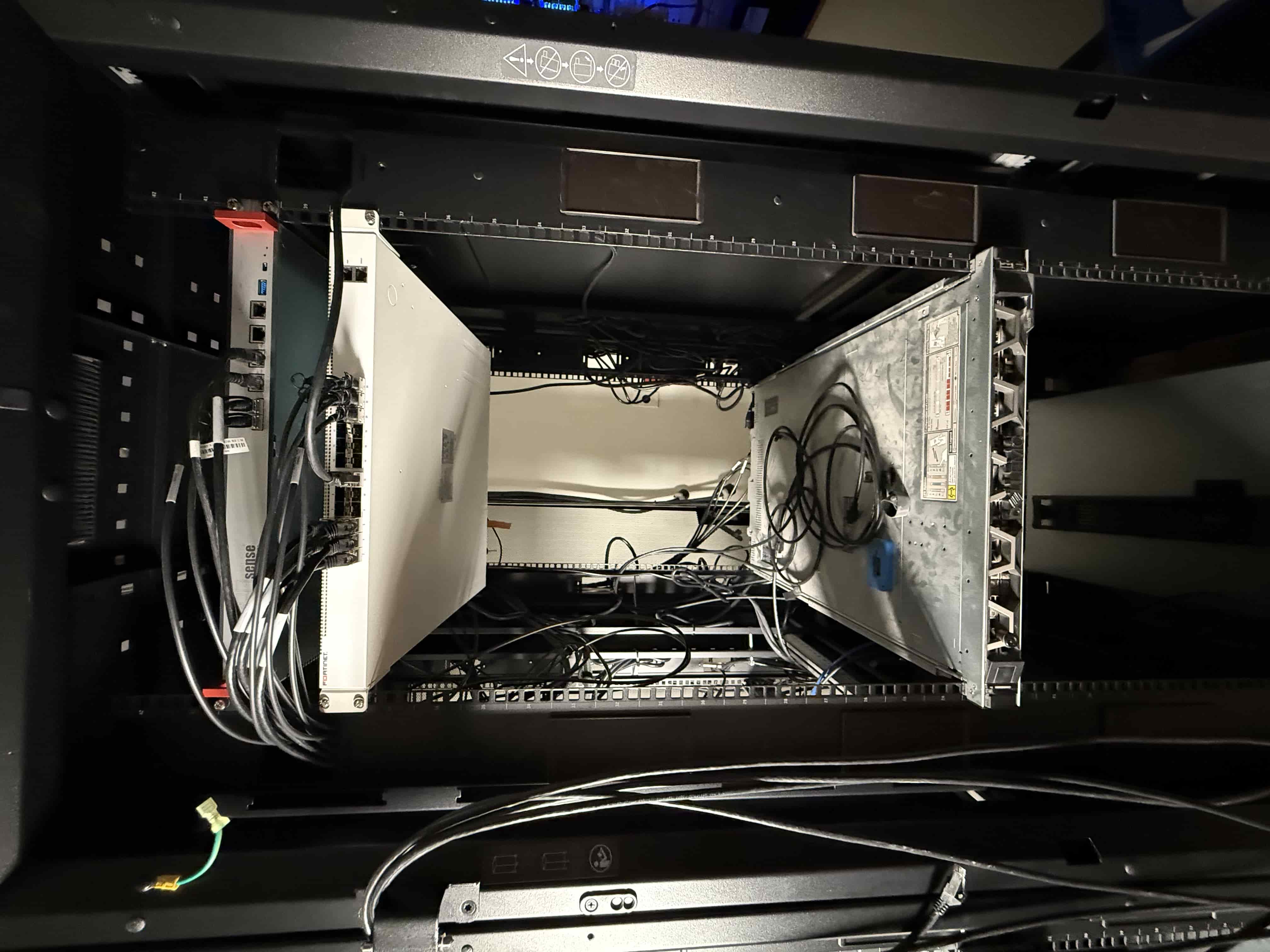 SB30:  Complete IT Room Infrastructure – Dell EMC Servers, Fortinet & OPNsense Firewalls, APC UPS, Vertiv Power, LifeSafety Power Cabinet, photo 7