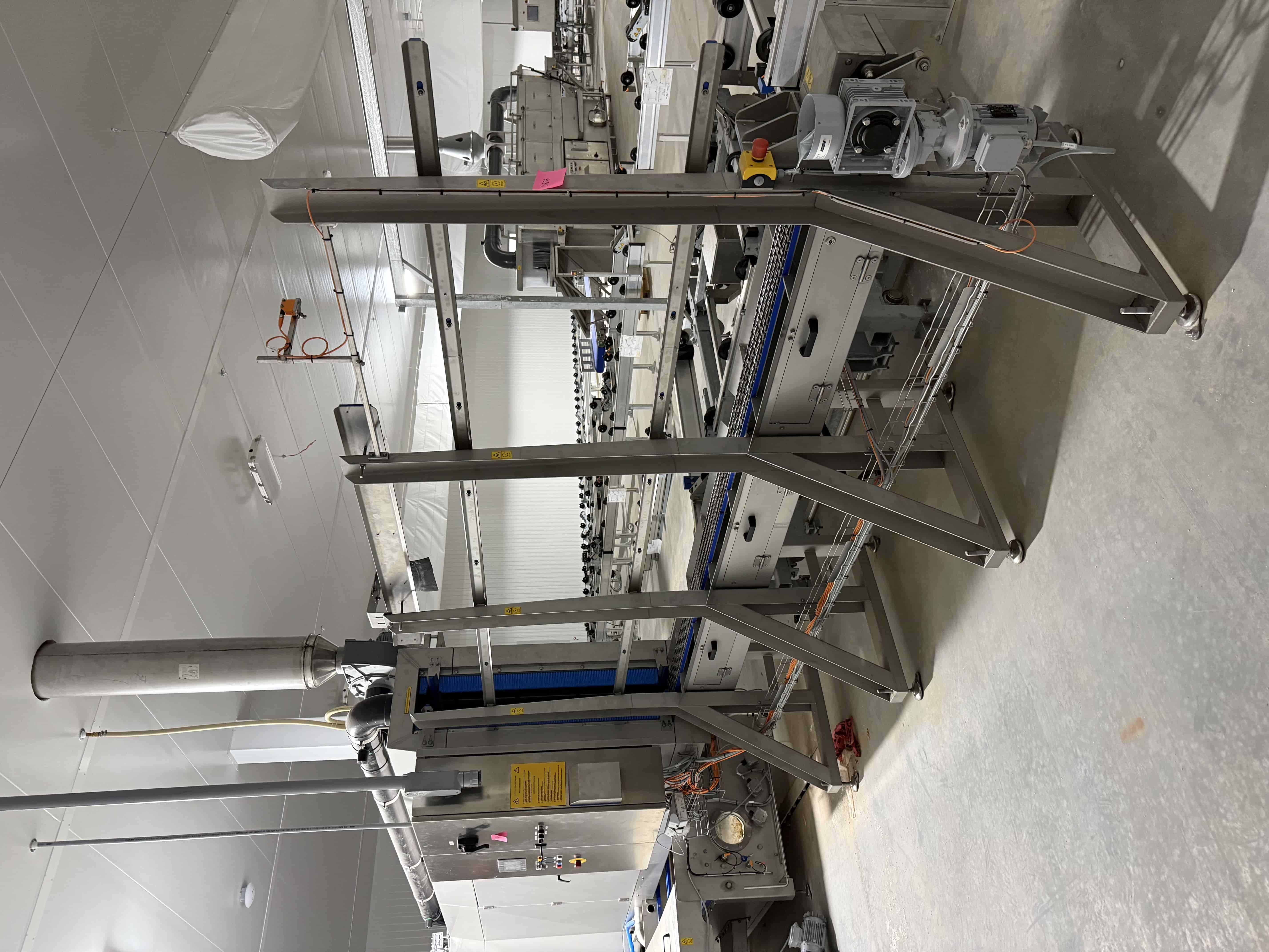 SB38: Koppert Machines Automated Tray Washer Line – Stainless Construction, Dual Vertical Brush Cleaning, Weintek HMI Control System, Conveyor Infeed/Outfeed – Original Cost $238,398, photo 2