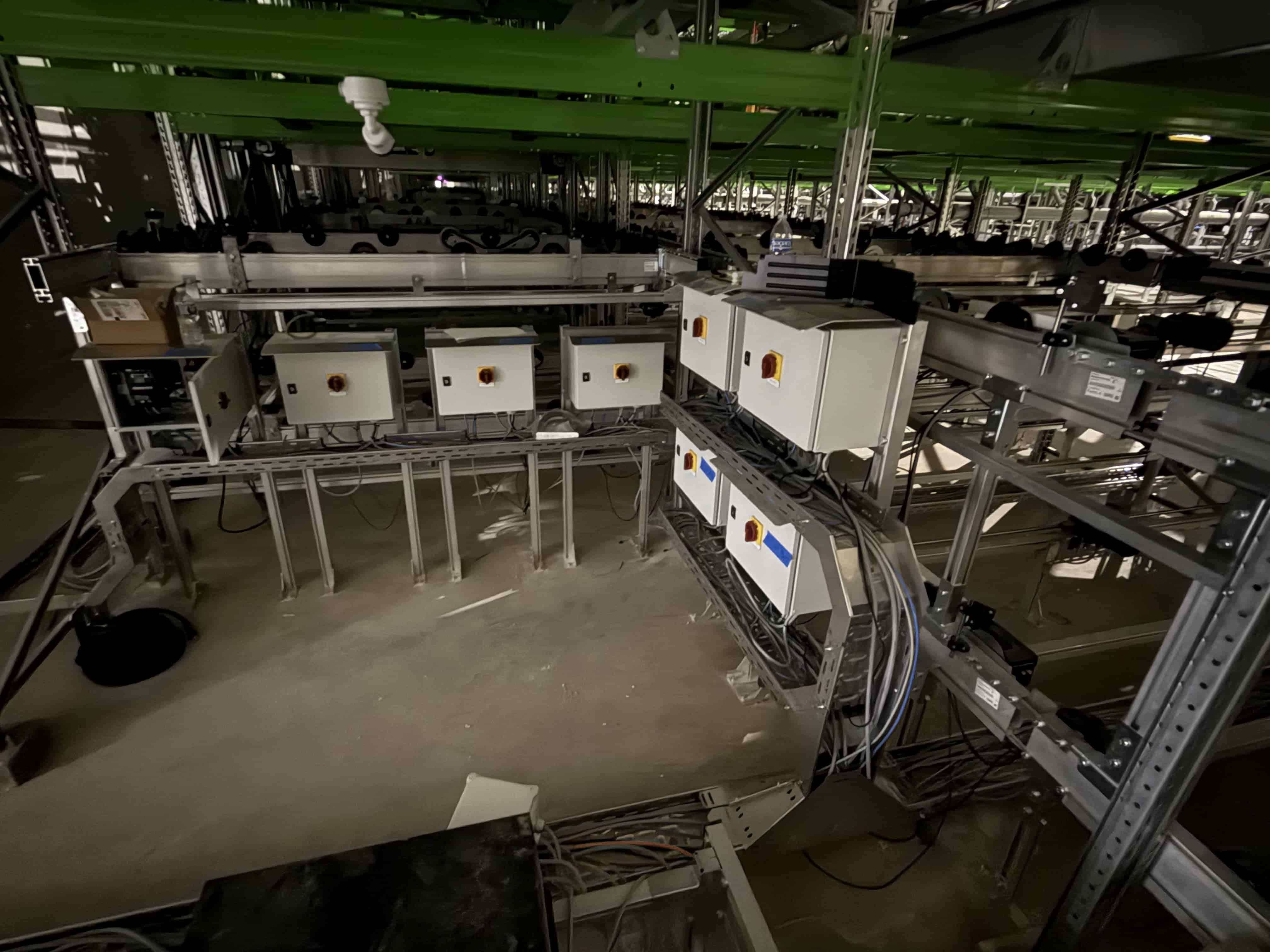 SB5000: Grow Room 1: Complete Multi-Tier Galvanized Steel Grow Rack System with Logiqs AS/RS Automation, Fluence Lighting, and Integrated Environmental Controls, photo 2