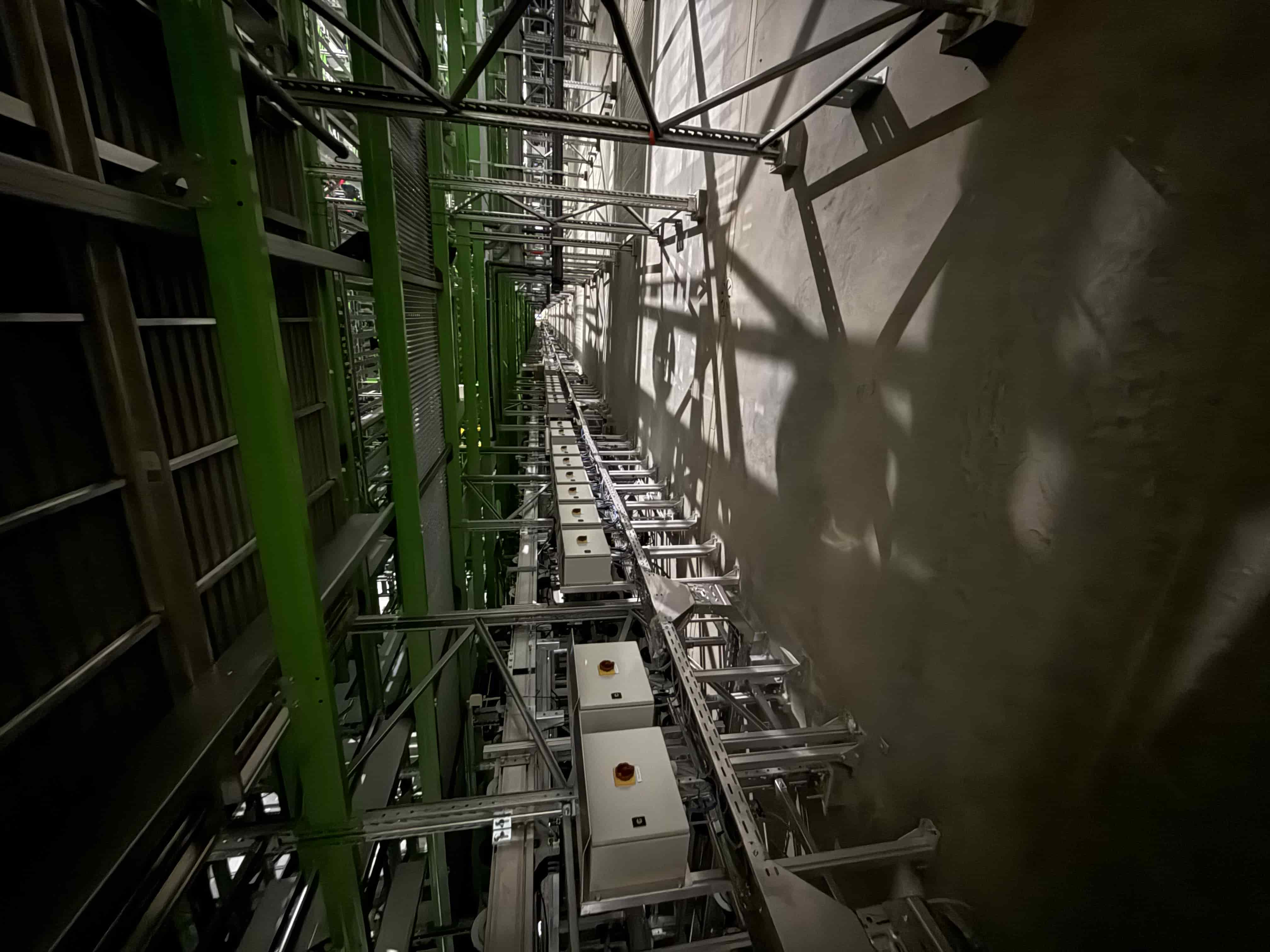 SB5000: Grow Room 1: Complete Multi-Tier Galvanized Steel Grow Rack System with Logiqs AS/RS Automation, Fluence Lighting, and Integrated Environmental Controls, photo 5