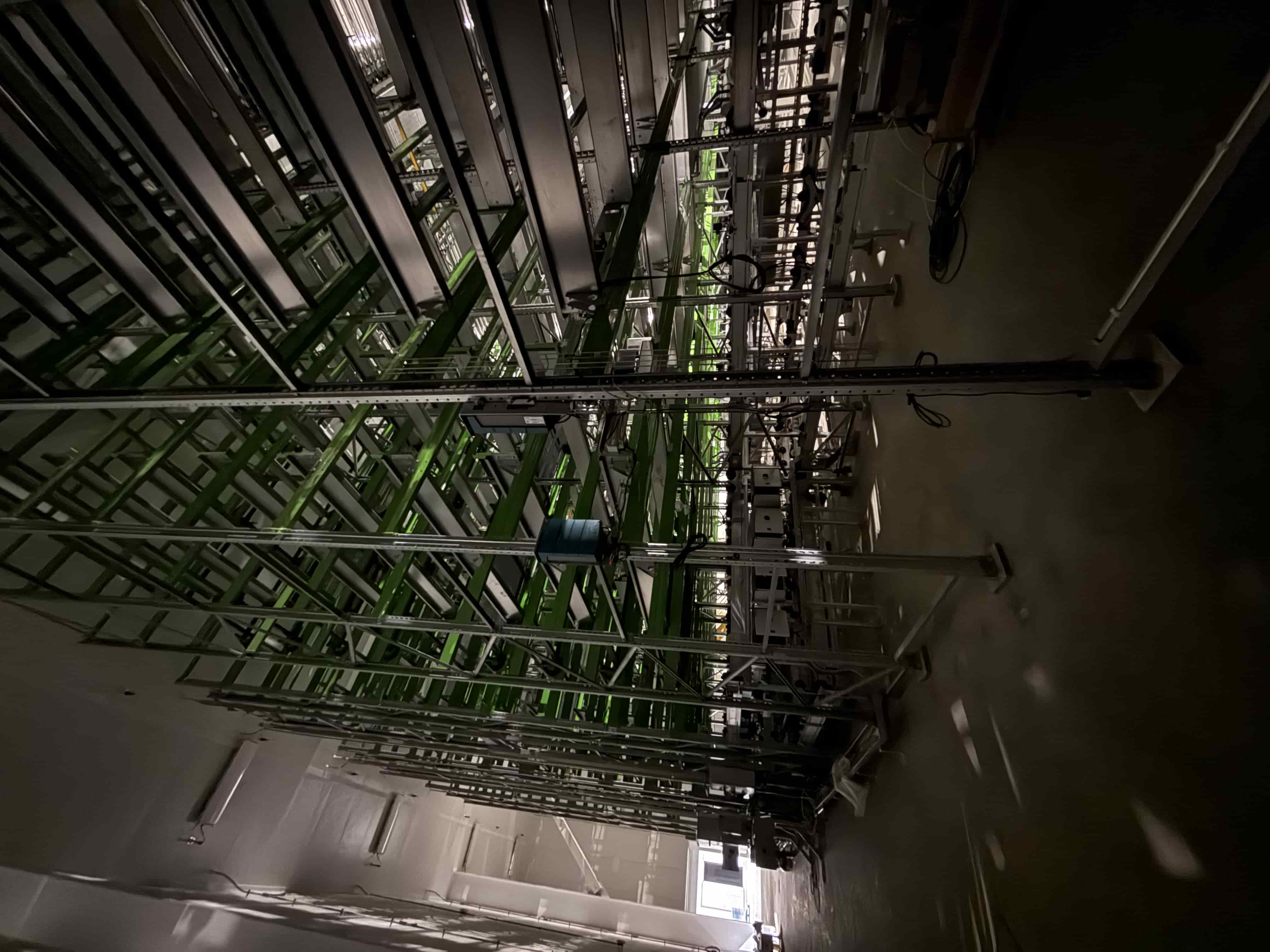 SB5000: Grow Room 1: Complete Multi-Tier Galvanized Steel Grow Rack System with Logiqs AS/RS Automation, Fluence Lighting, and Integrated Environmental Controls, photo 9