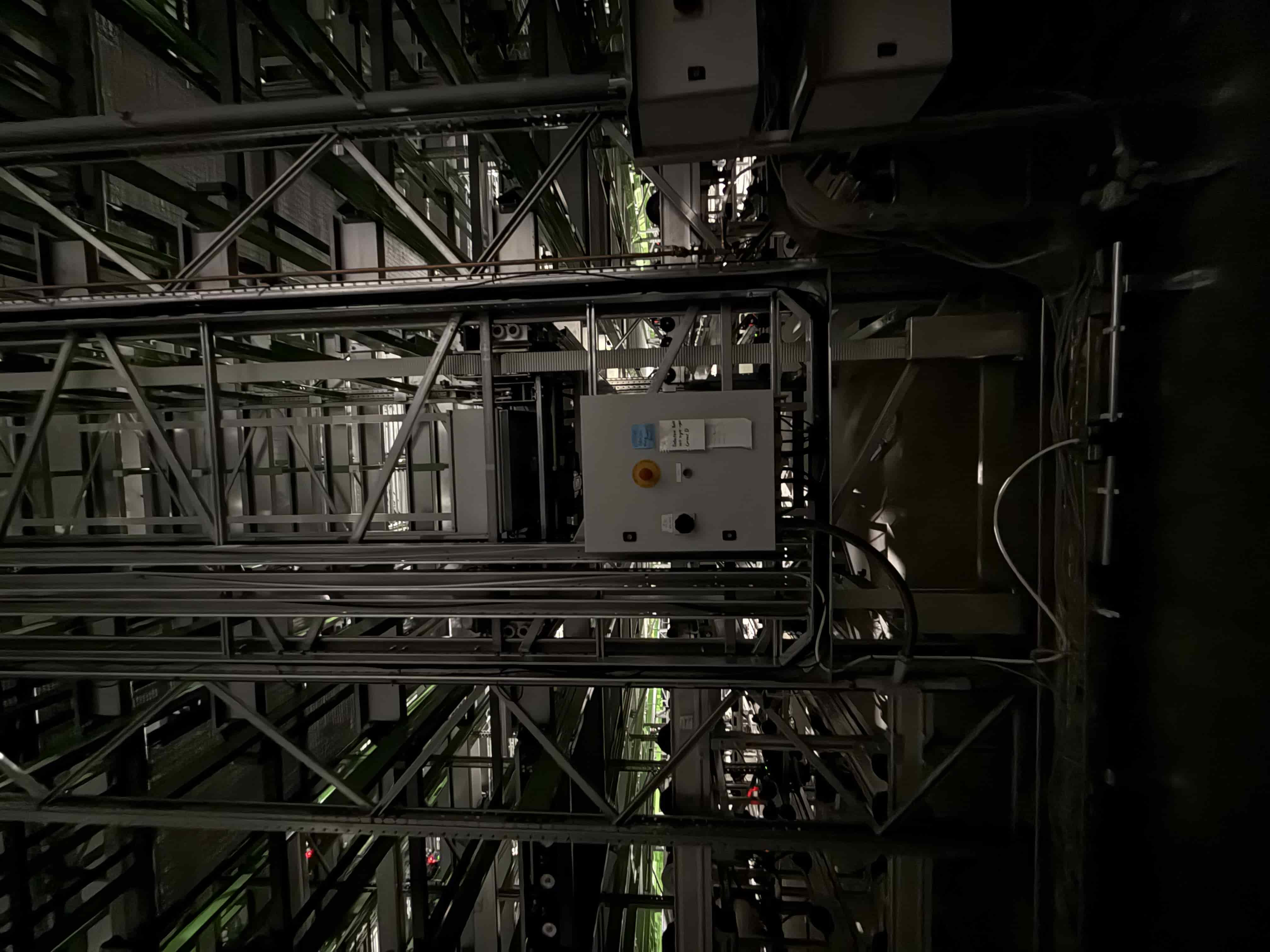 SB5000: Grow Room 1: Complete Multi-Tier Galvanized Steel Grow Rack System with Logiqs AS/RS Automation, Fluence Lighting, and Integrated Environmental Controls, photo 12