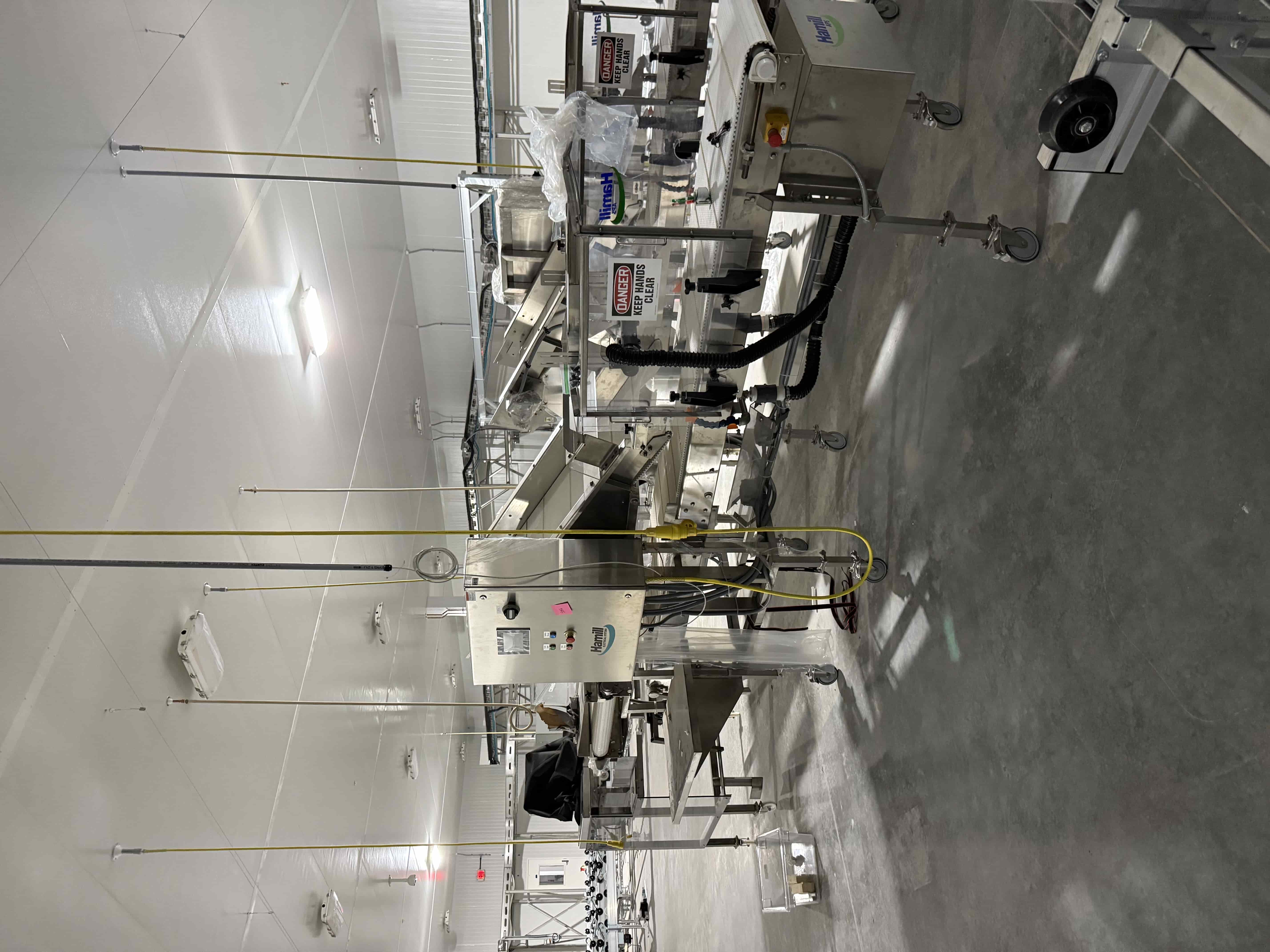 SB56:  Hamill APS Stainless Leafy-Greens/Microgreens Harvester with Weintek Touchscreen HMI, Auto Start/Stop & Safety Controls – Wash-Down, Food-Grade, photo 2