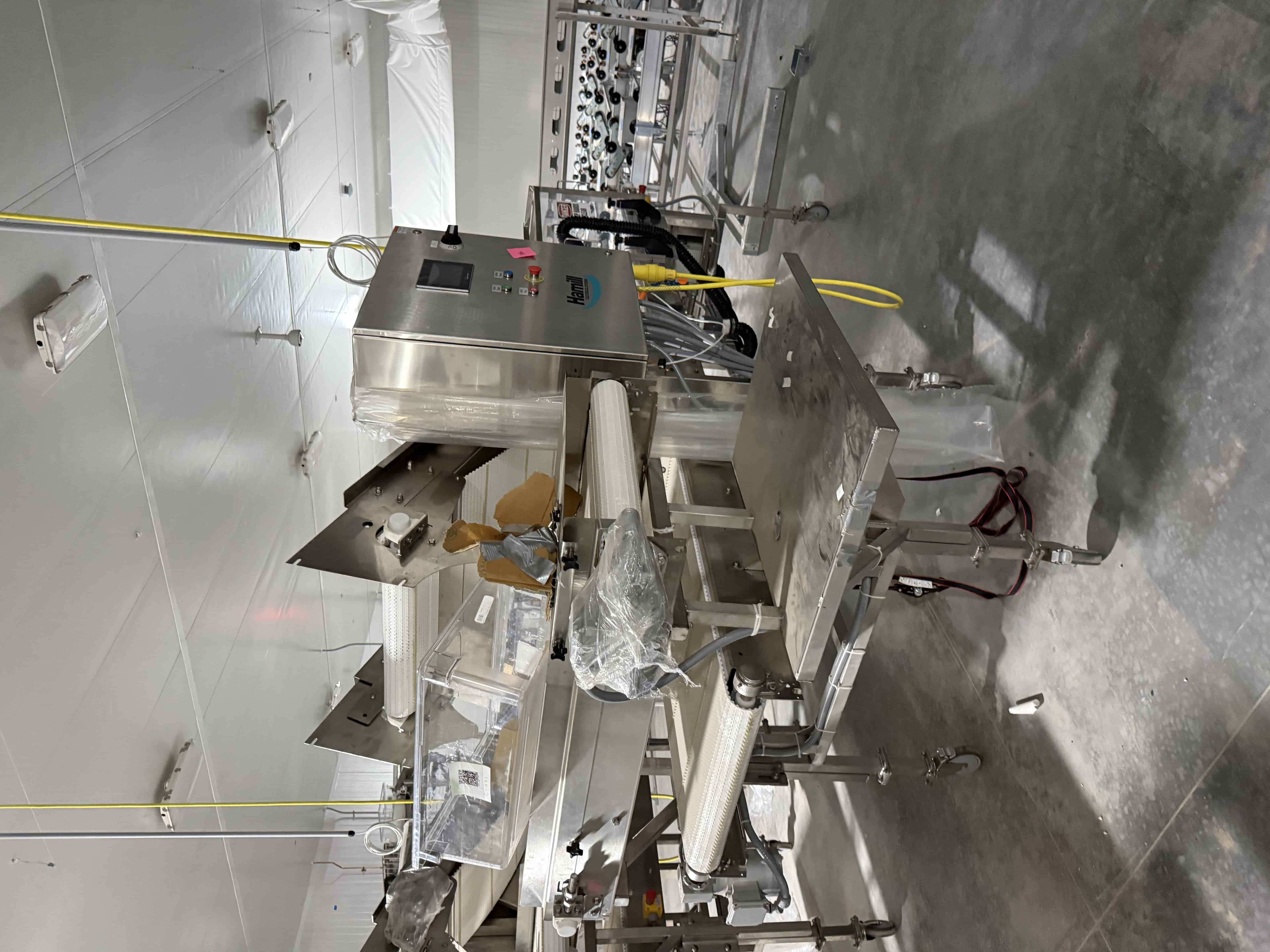 SB56:  Hamill APS Stainless Leafy-Greens/Microgreens Harvester with Weintek Touchscreen HMI, Auto Start/Stop & Safety Controls – Wash-Down, Food-Grade, photo 5
