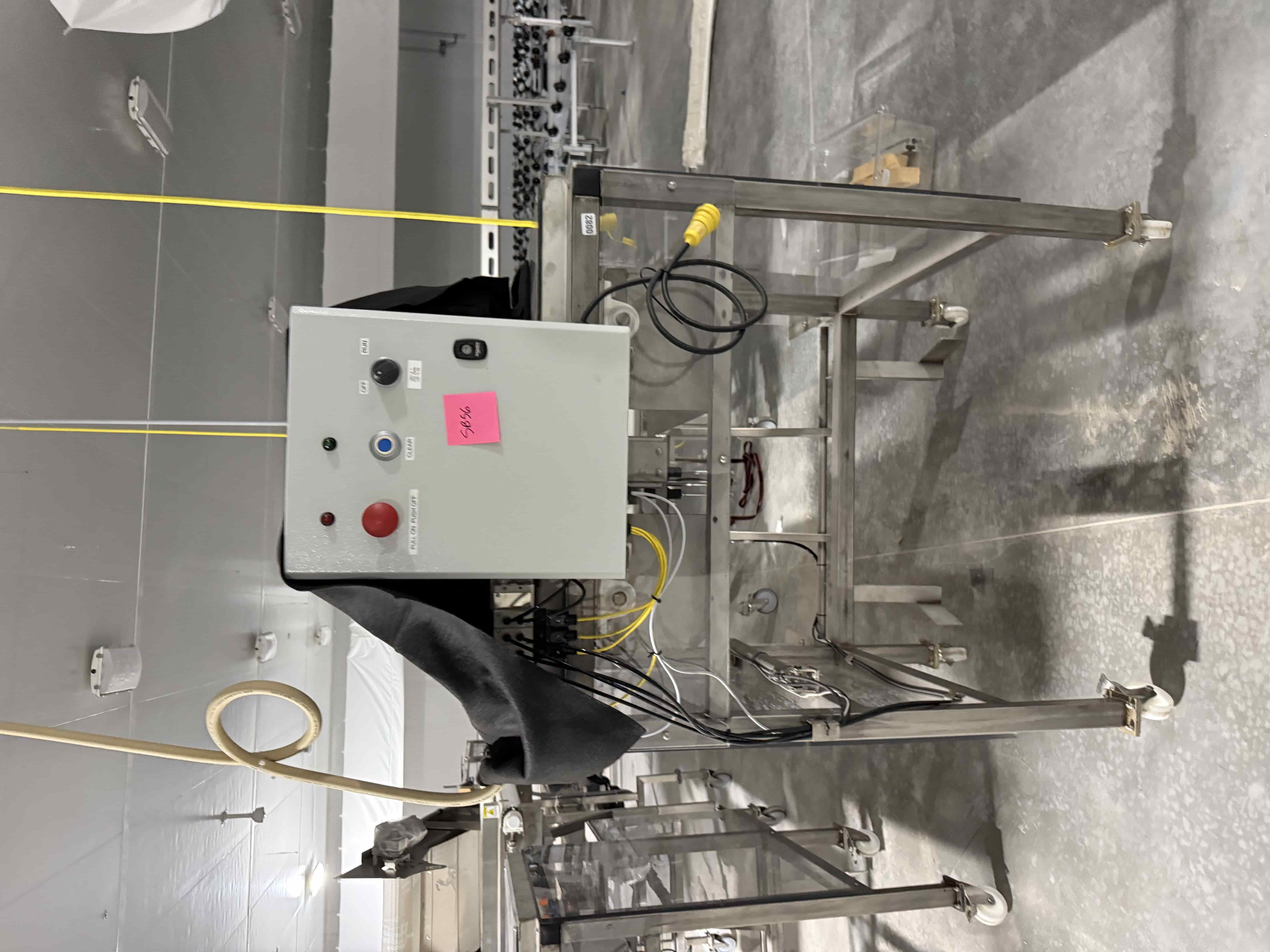 SB56:  Hamill APS Stainless Leafy-Greens/Microgreens Harvester with Weintek Touchscreen HMI, Auto Start/Stop & Safety Controls – Wash-Down, Food-Grade, photo 4