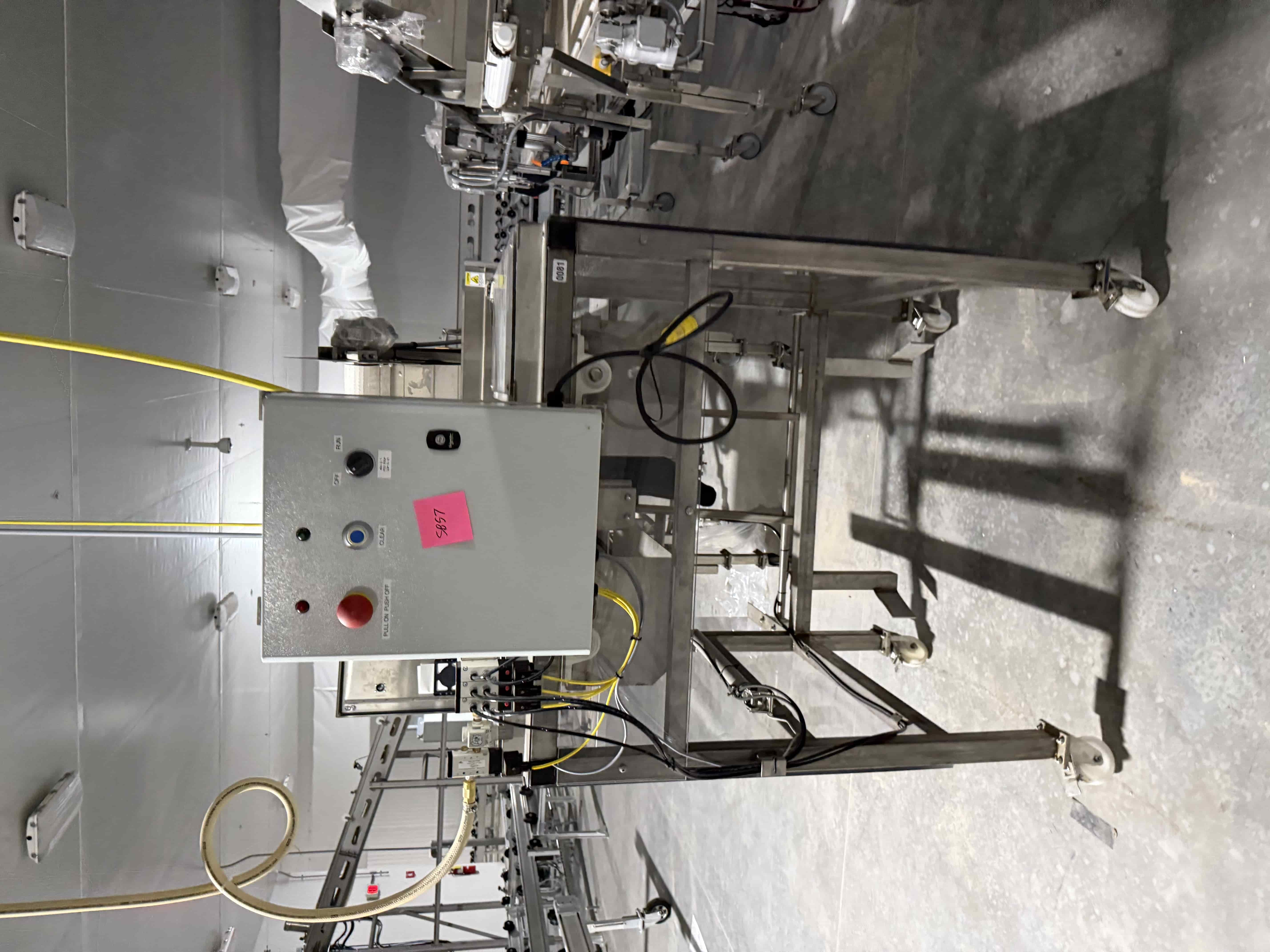 SB57: Hamill APS Stainless Leafy-Greens/Microgreens Harvester with Weintek Touchscreen HMI, Auto Start/Stop & Safety Controls – Wash-Down, Food-Grade, photo 3