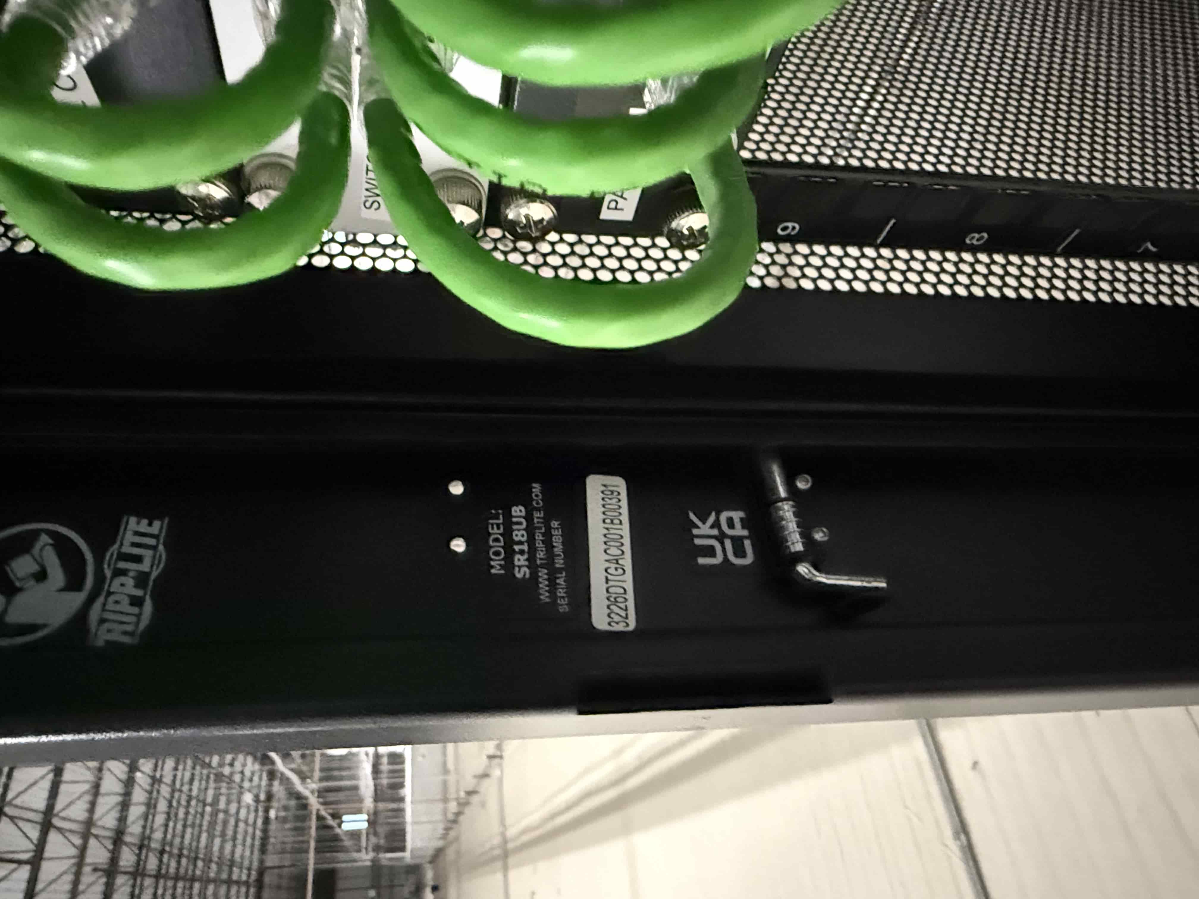 SB6031 Tripp Lite Server Rack with Cisco and Meraki Network Equipment, photo 3