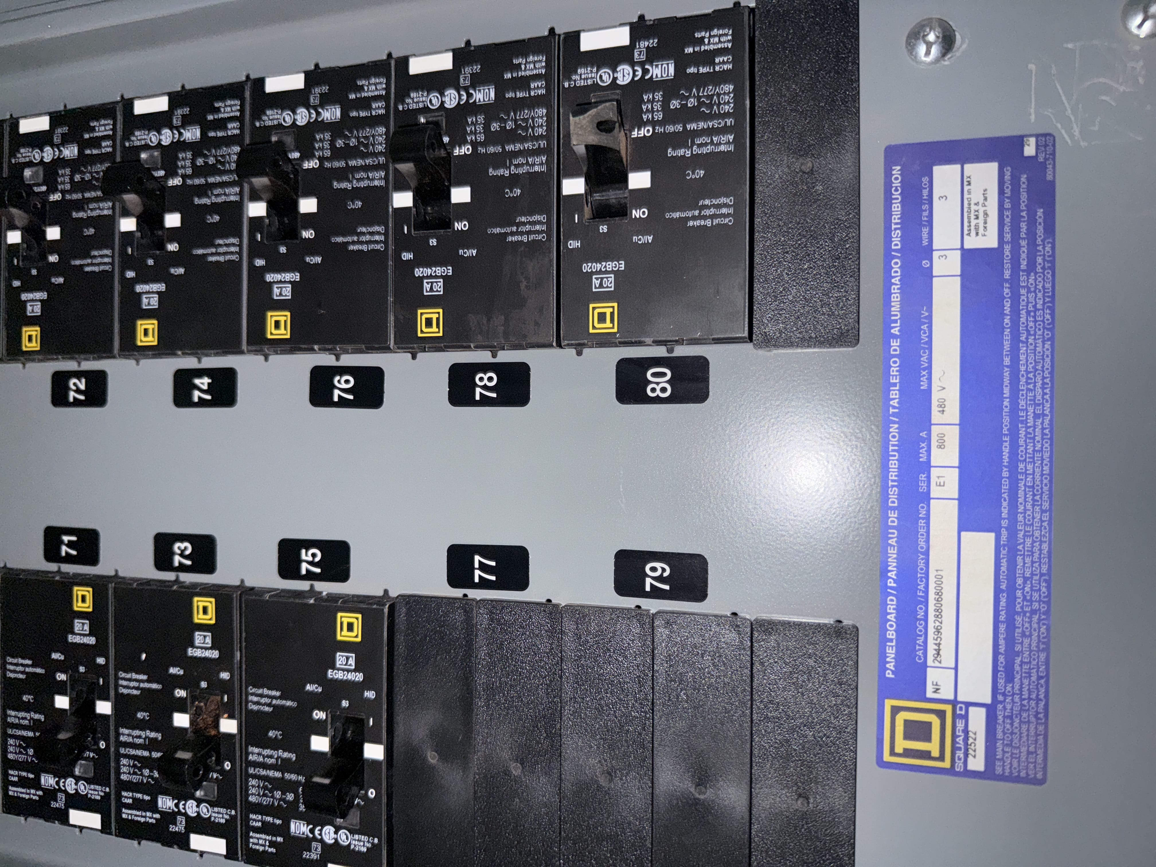SB7022: Electrical Panelboard Cabinet Enclosure, photo 2