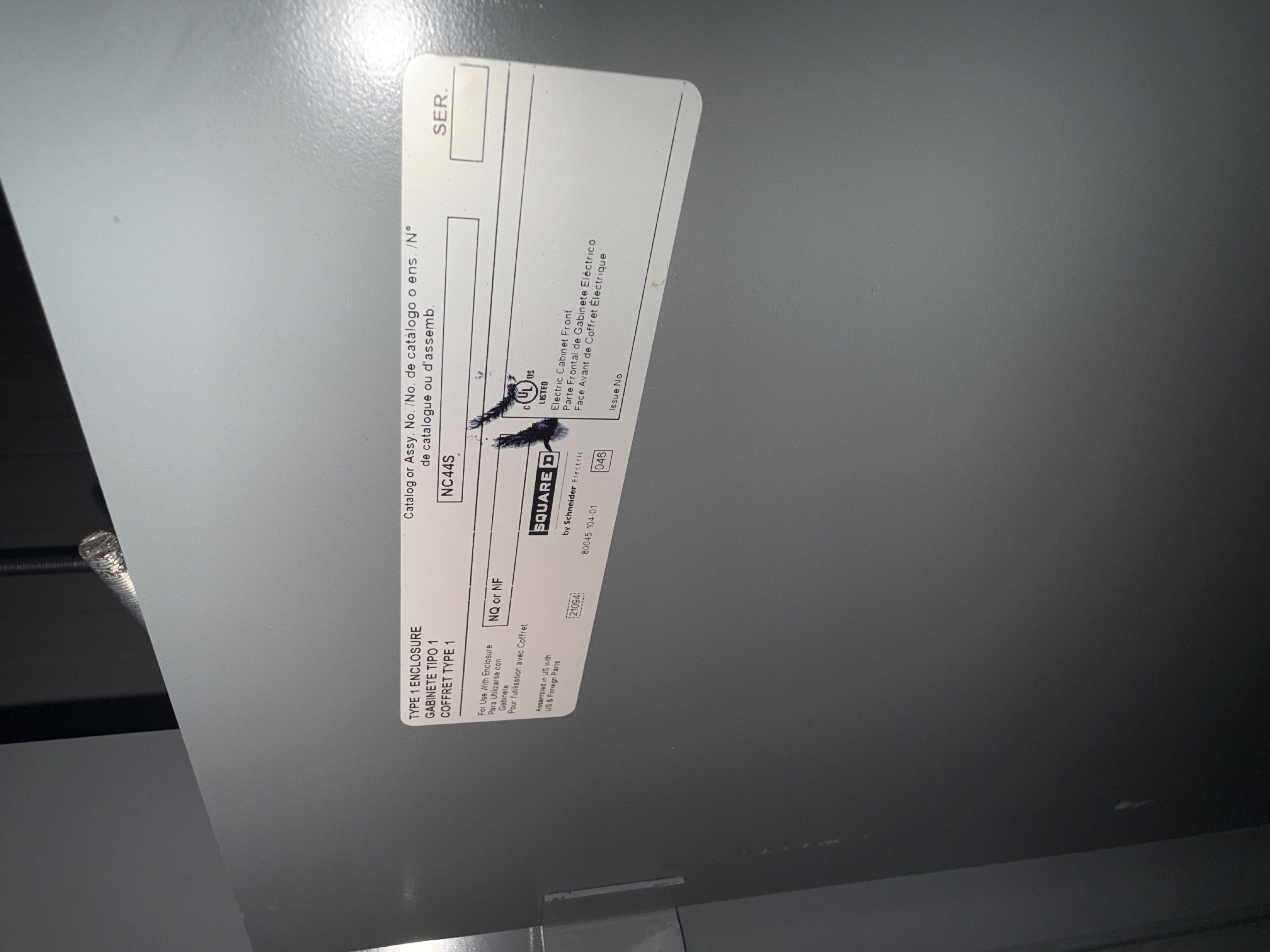 SB7030: Square D Electrical Panelboard LP-2, photo 3