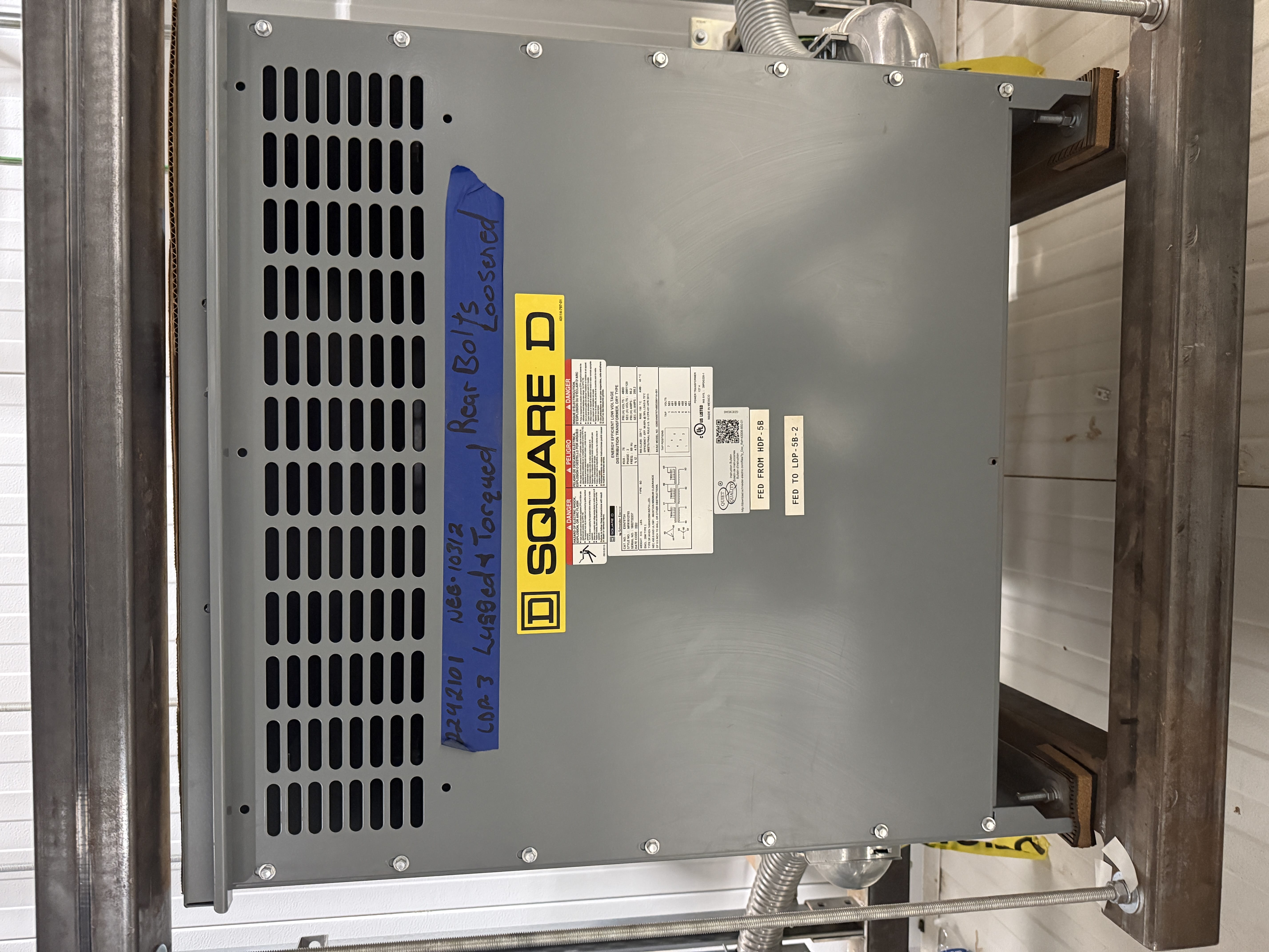 SB7038: Square D Low Voltage Distribution Transformer, photo 2