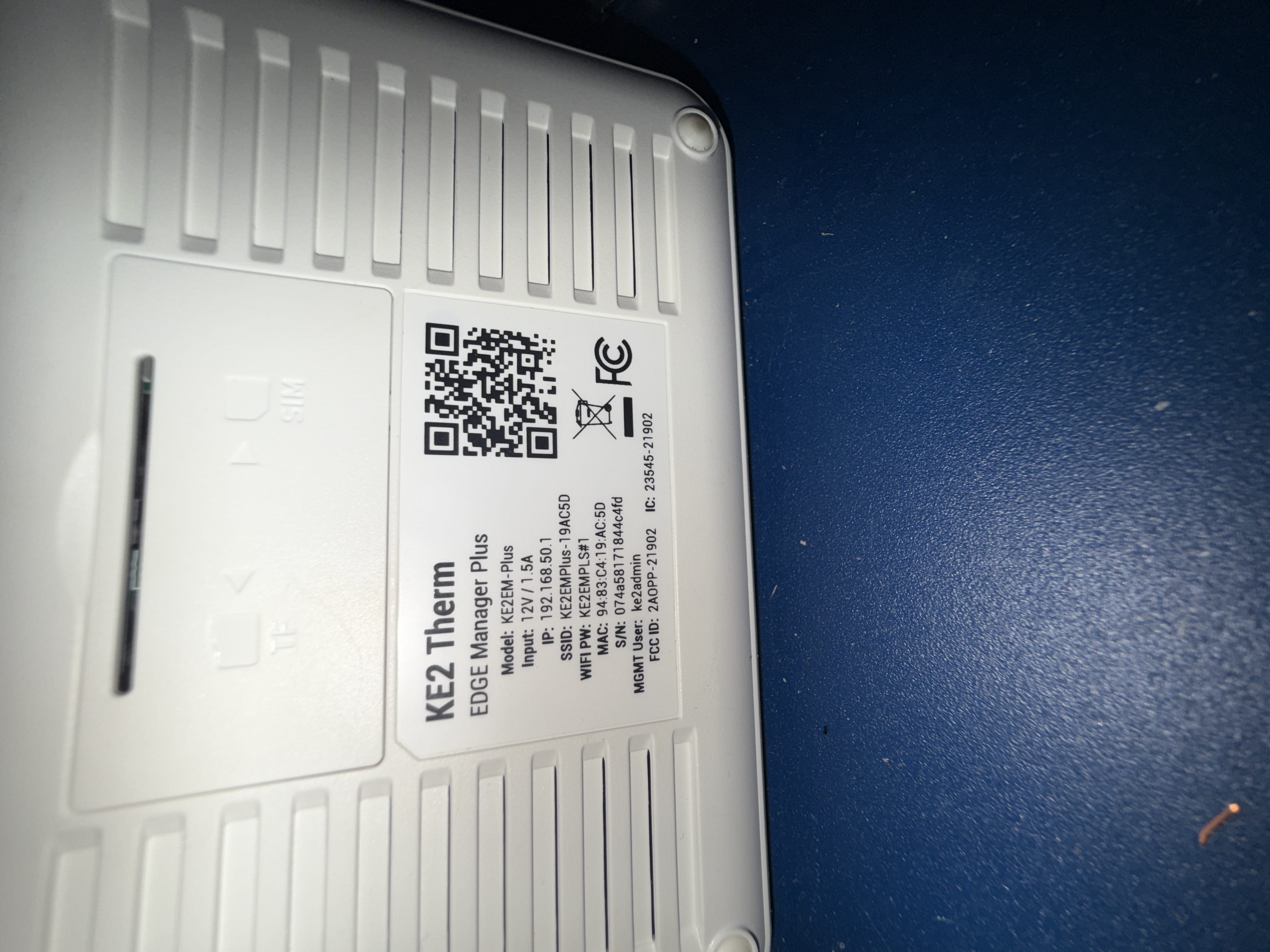 SB7049: Temperature Control Panel #1, photo 2