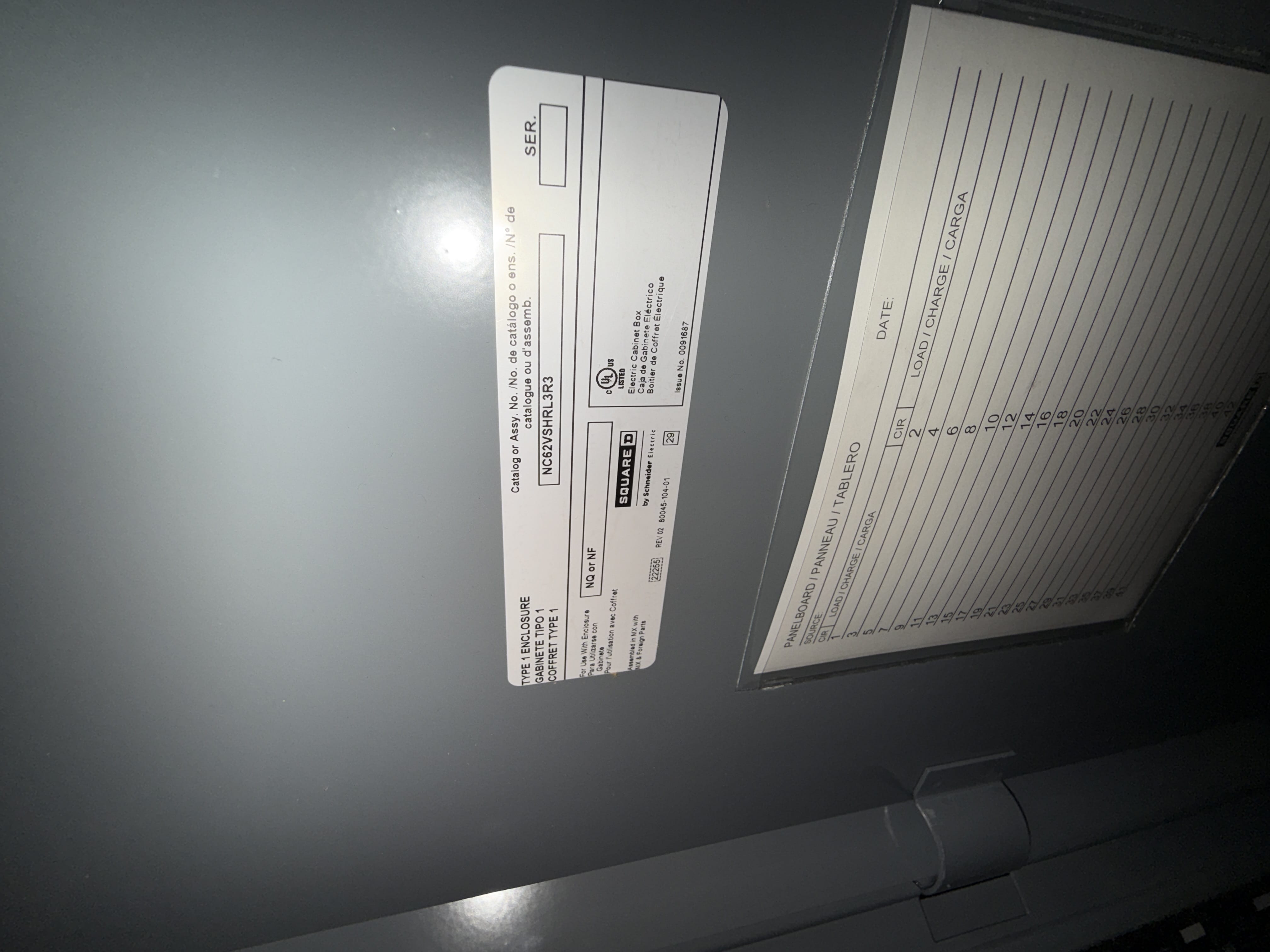 SB7066: Square D Panelboard 480V 800A, photo 2