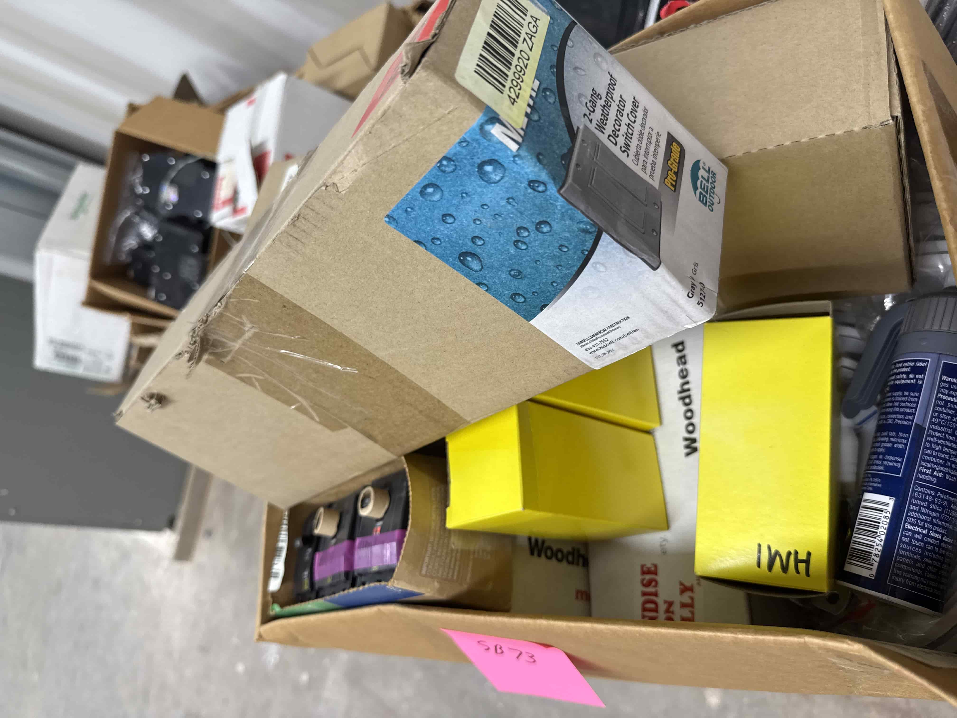 SB73: Electrical Supplies Lot in Tilt Truck Located in Electrical Room, photo 3