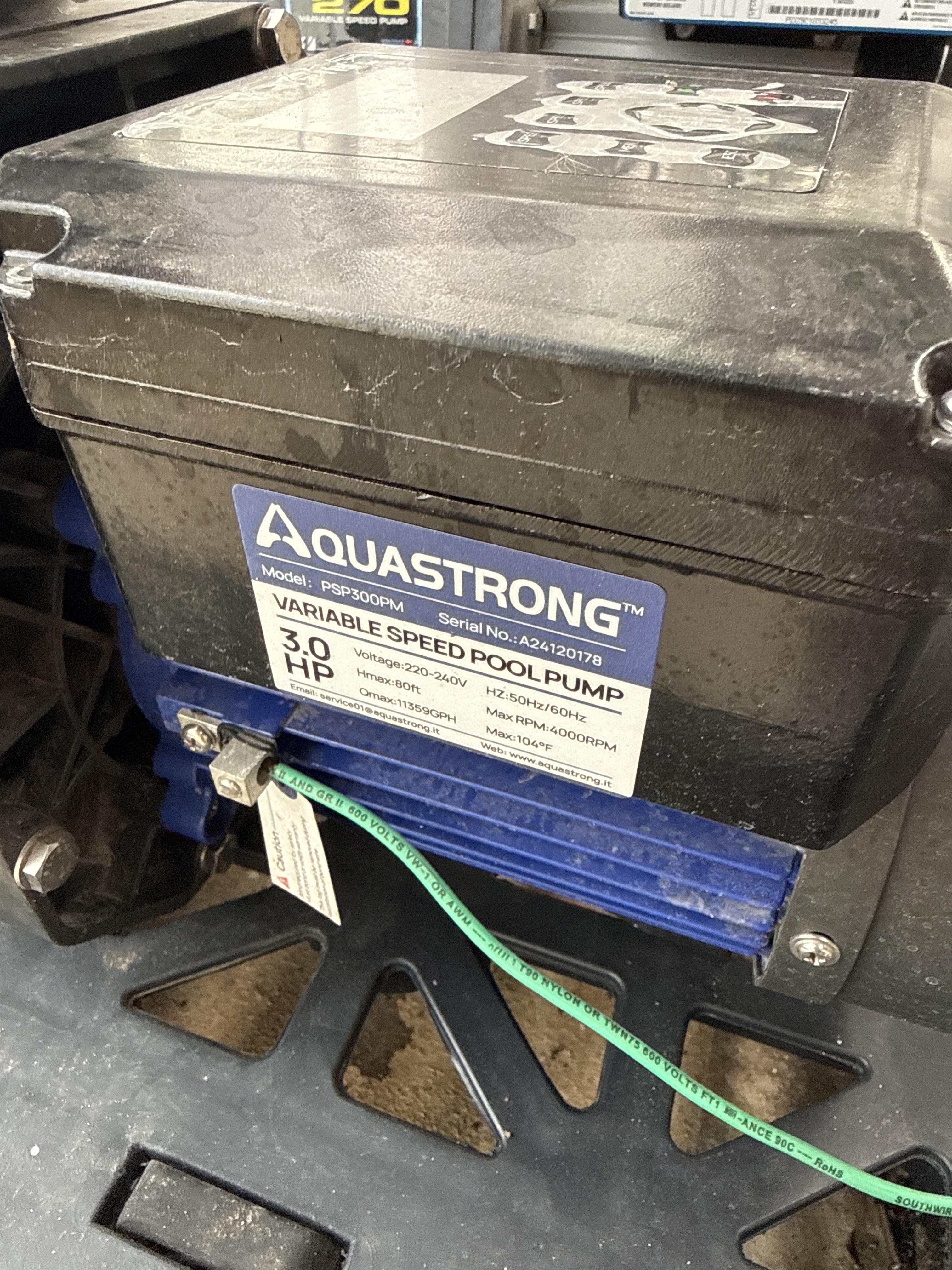 Aquastrong Variable Speed Pump – 3.0 HP – 230V – Digital Control – Irrigation / Recirculation, photo 3