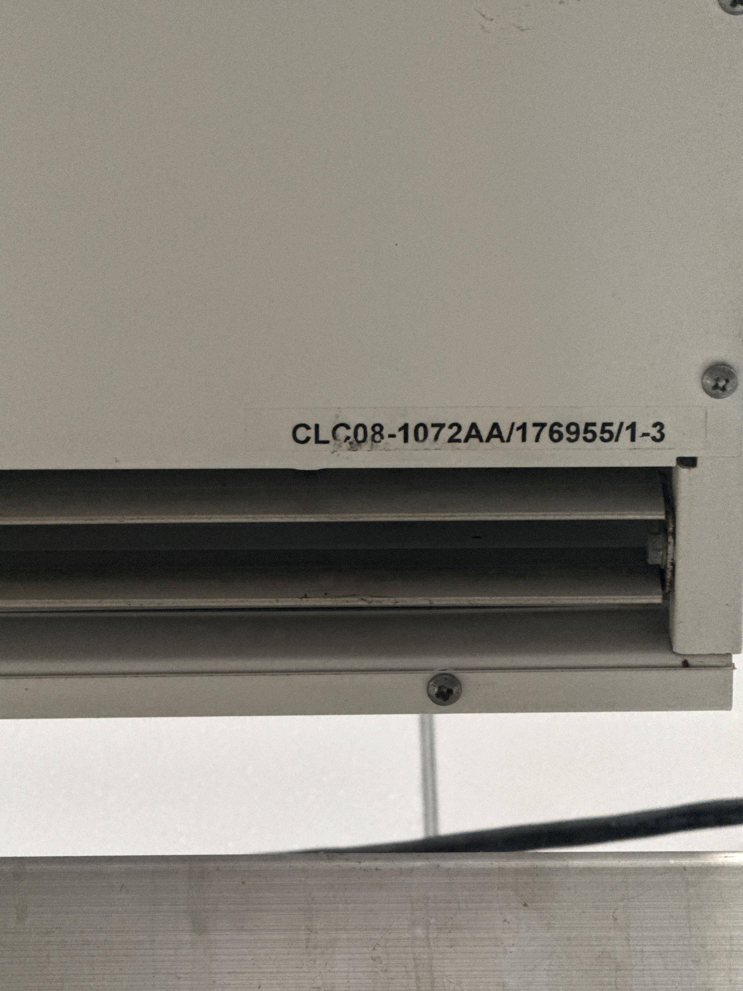 Berner 72 Inch Commercial Air Curtain Overhead Door Unit, photo 2