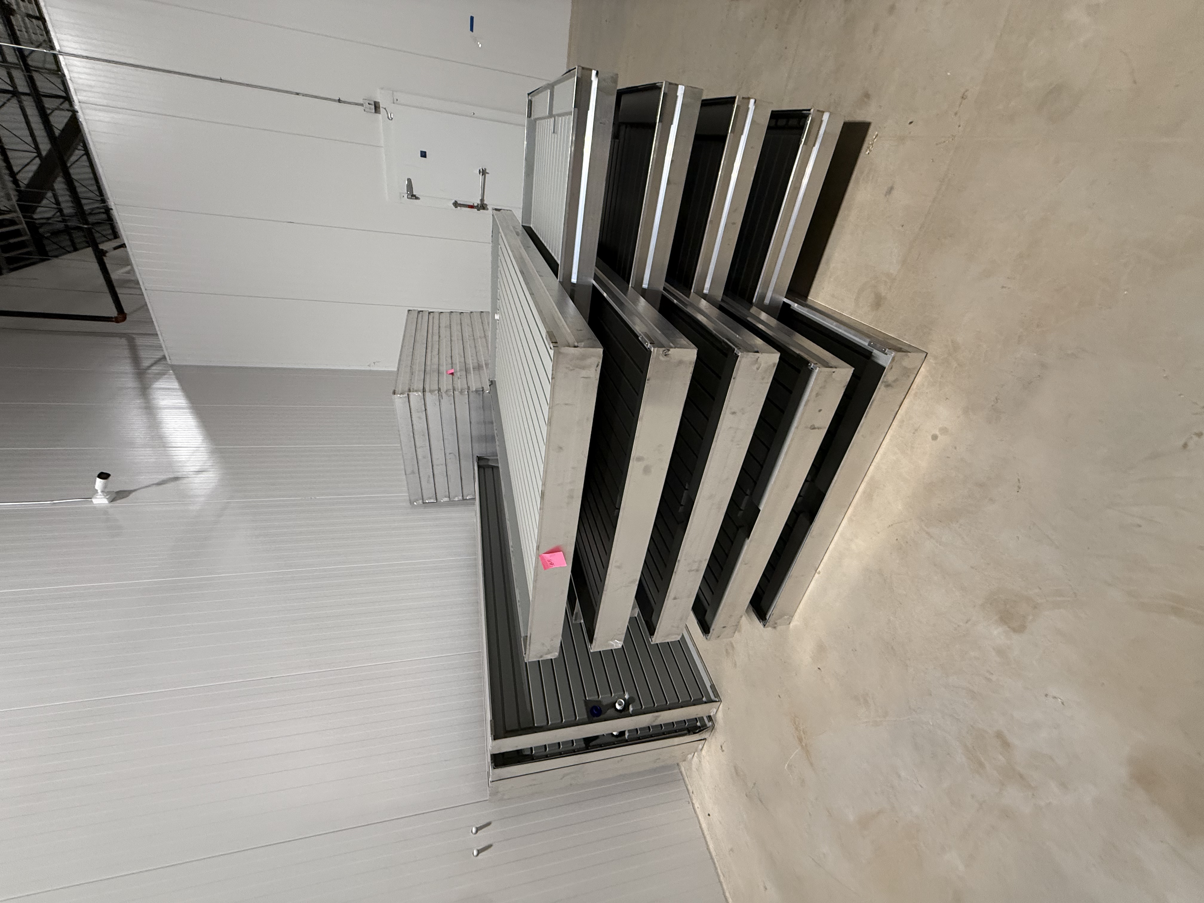 SB241: Aluminum Grow Trays / Rolling Benches – Stack of Modular Flood Tables (Heavy-Duty Construction, Food-Grade), photo 2