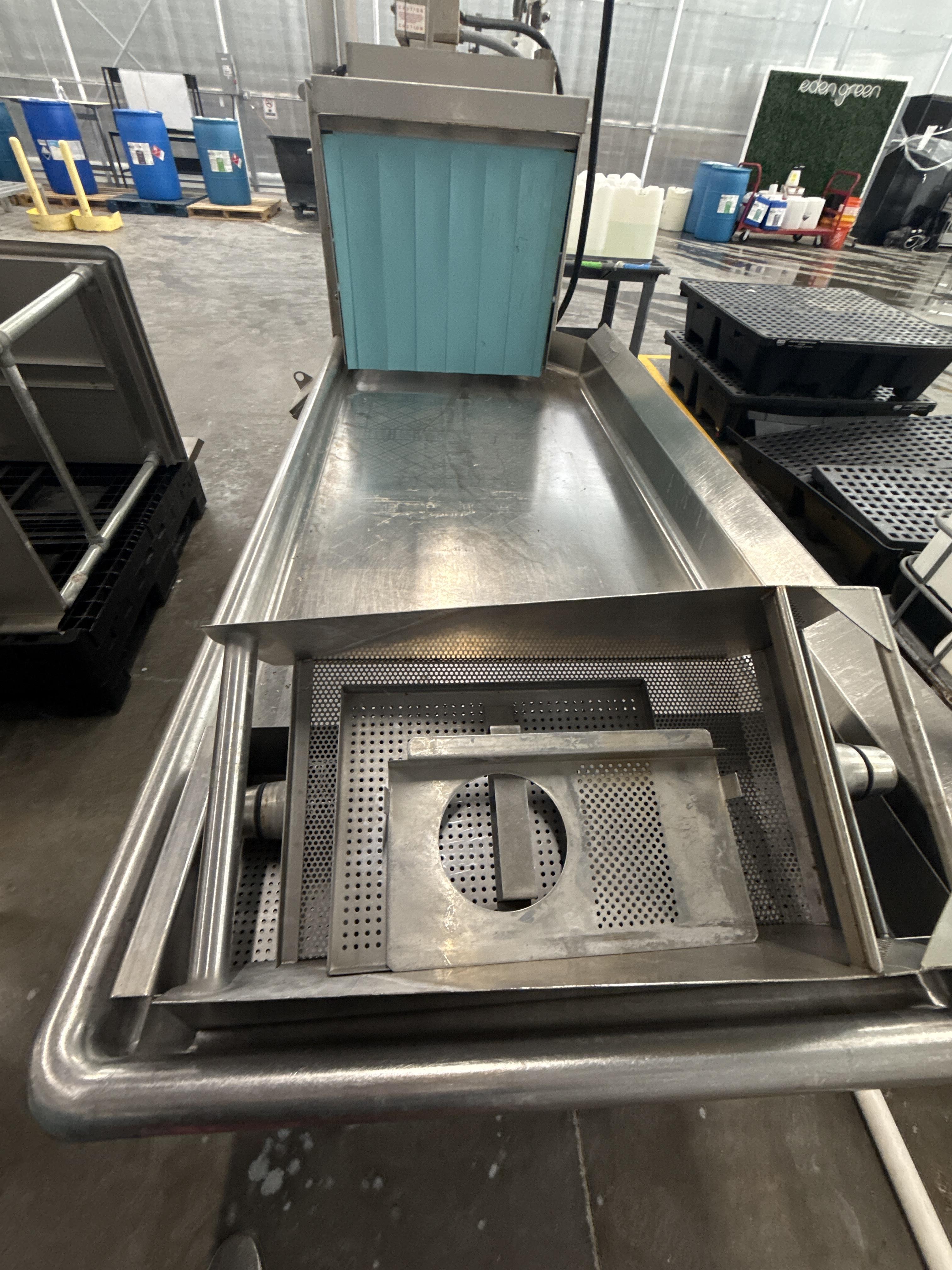 Commercial Stainless Conveyor Dishwasher with Roller Feed Tables, photo 2