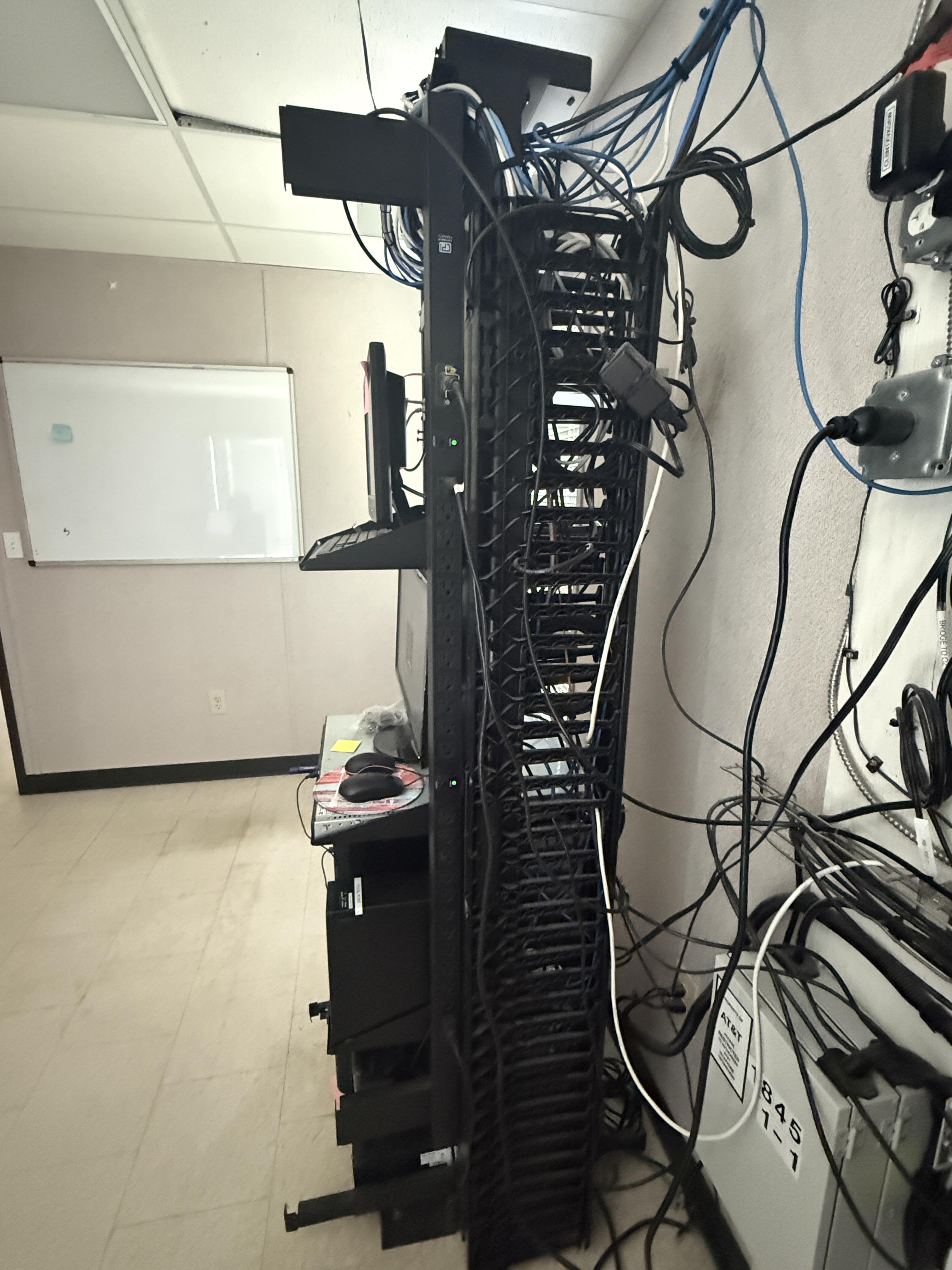 Complete IT Rack System – Servers, Networking, UPS, Workstation & Surveillance (Turnkey Setup), photo 3