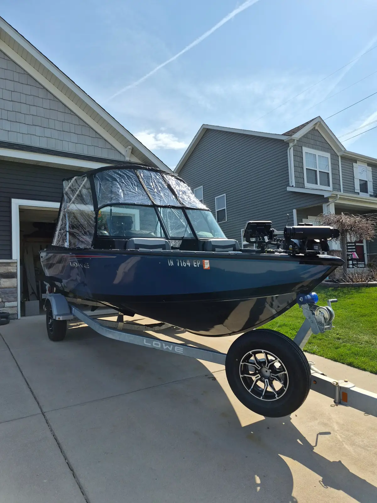 2024 Lowe Fish & Ski 1800 w/ Mercury 115 Pro XS, Minn Kota Trolling Motor & Trailer | Used – Excellent | Chesterton, IN